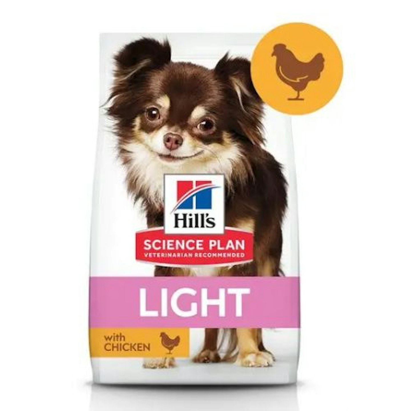 Hill’s Science Plan Small + Mini Breed Adult Light Dry Food with Chicken 1.5kg