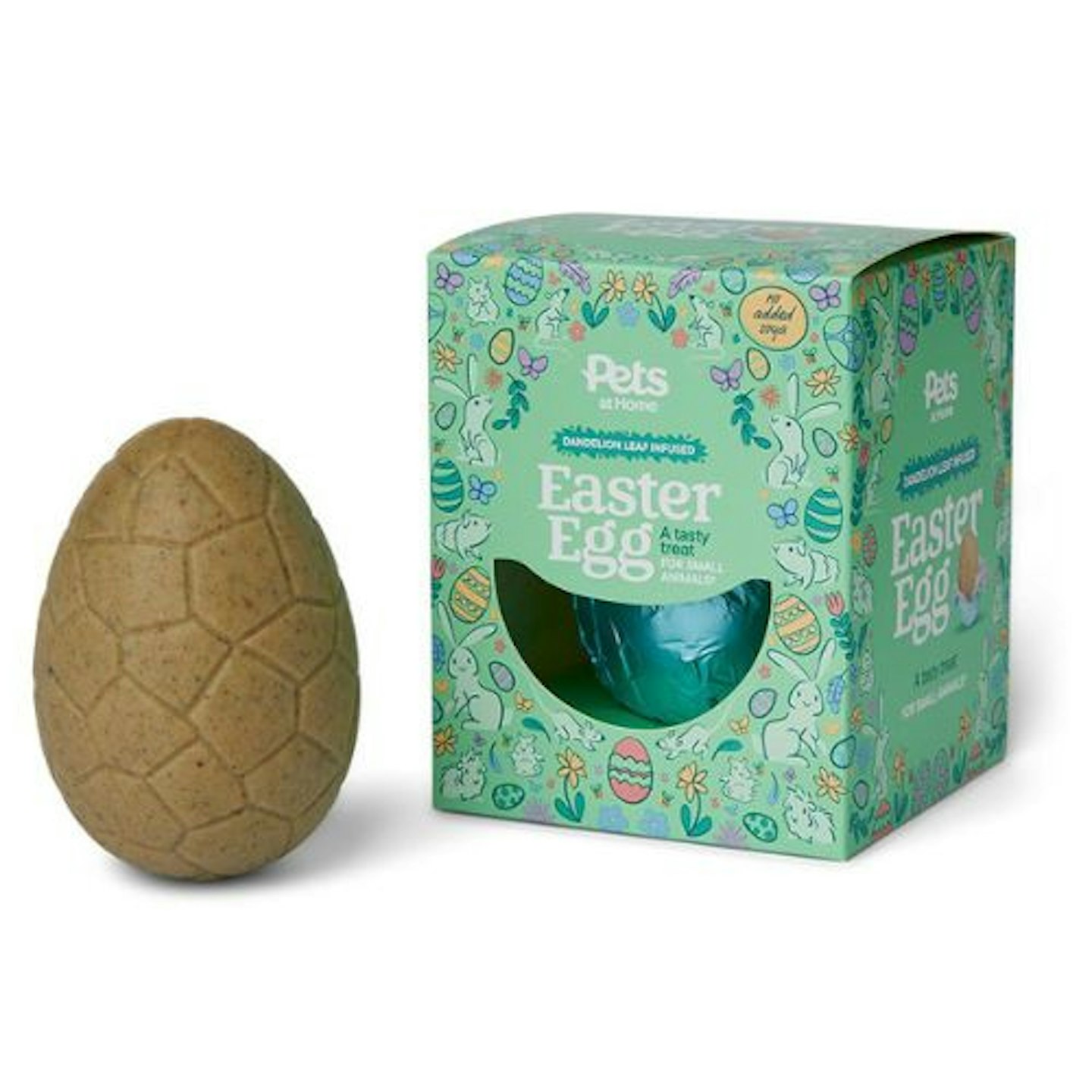 Pets at Home Dandelion Leaf Infused Easter Egg Small Animal Treat