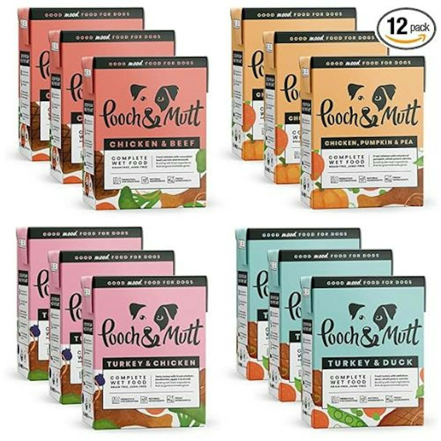Pooch & Mutt - Variety Pack of Complete Wet Dog Food