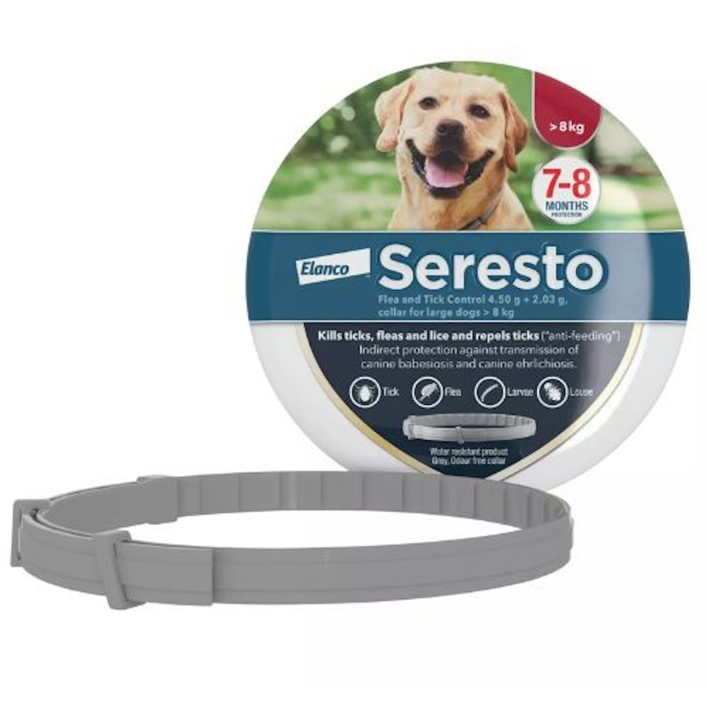 Seresto Flea Collar For Dogs (over 8kg)