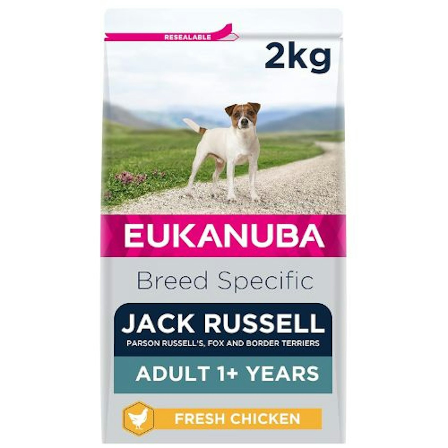 Eukanuba Complete Dry Dog Food for Adult Jack Russell Breed Types