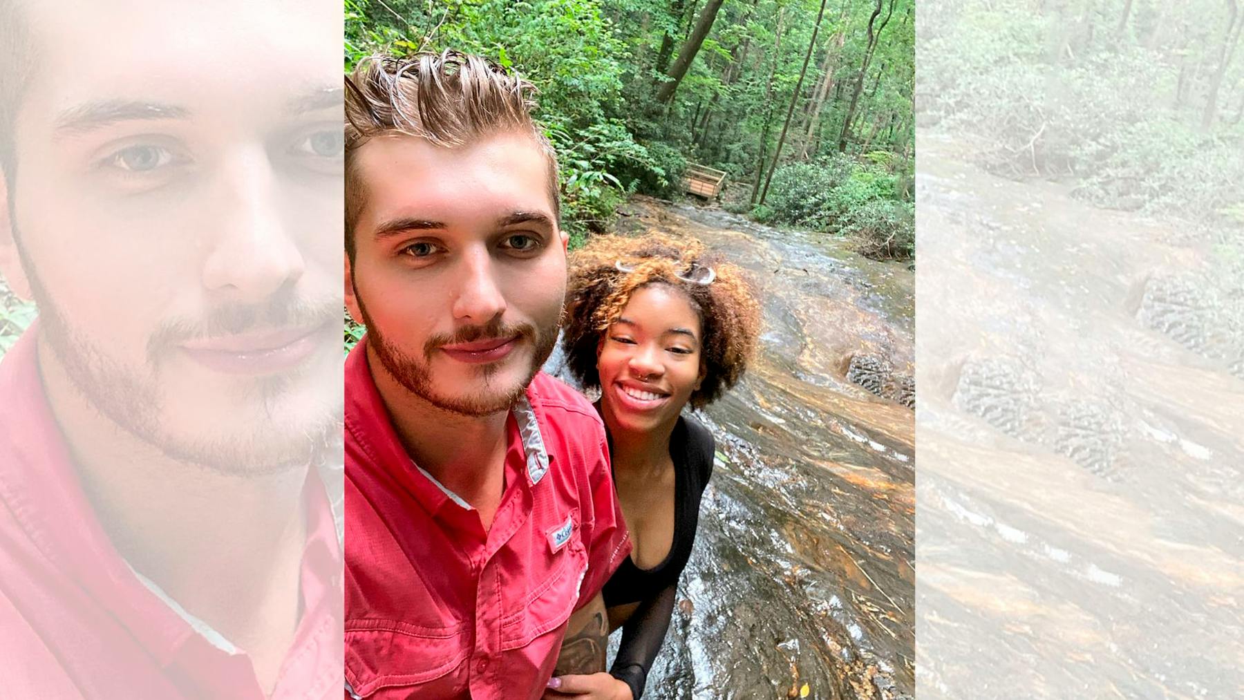 I fell off a cliff on a first date