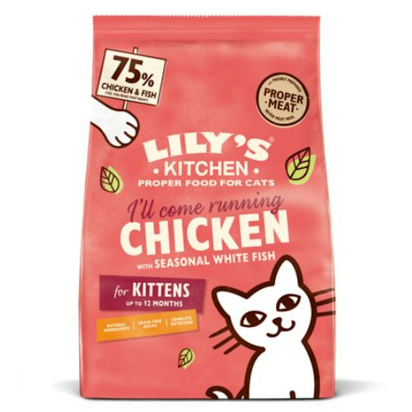 Lily's Kitchen Chicken and White Fish Kitten Dry Food