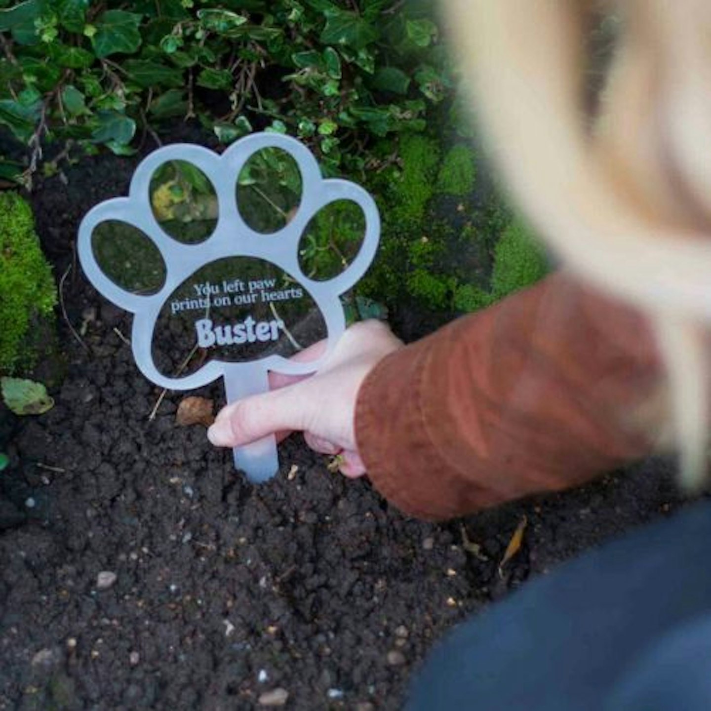 Personalised Dog Cat Memorial Grave Marker