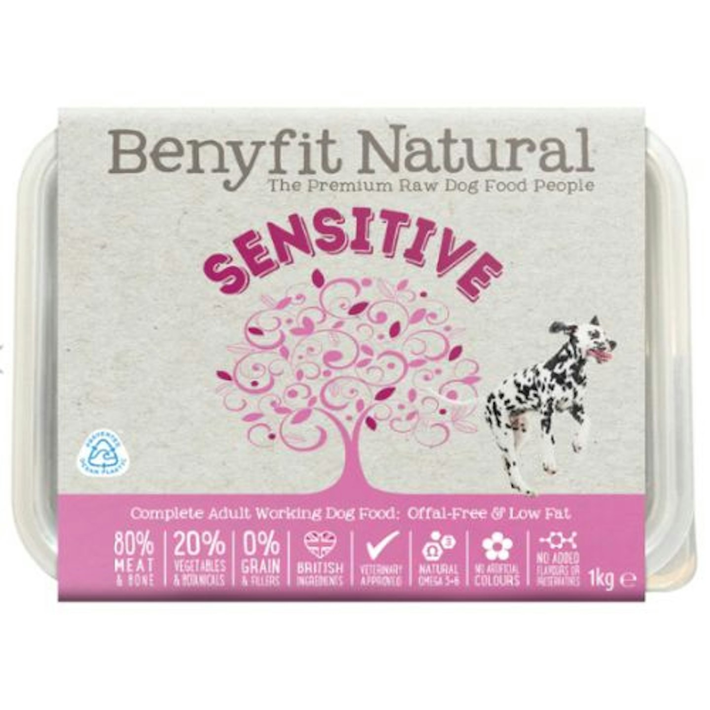 Benyfit Natural Sensitive Raw Dog Food