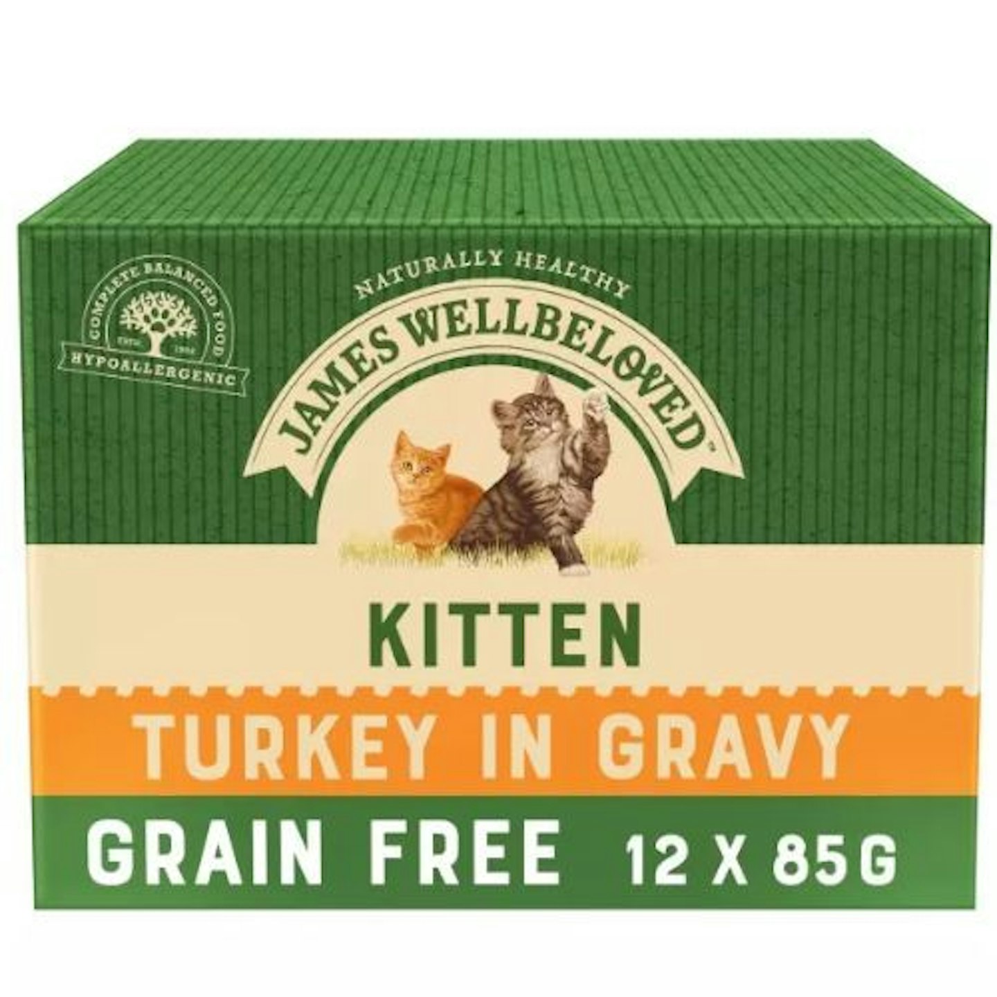 James Wellbeloved Kitten Turkey Wet Kitten Food