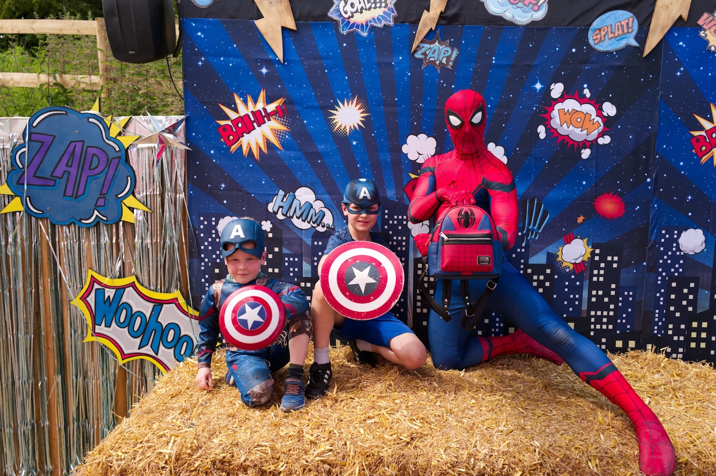 Superheroes and Princesses at Bocketts Farm Park