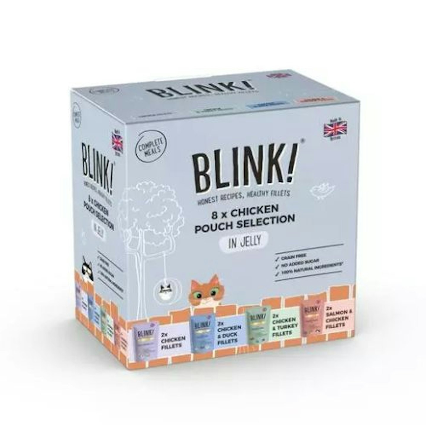 Blink! Chicken Selection Variety Pack Wet Cat Food