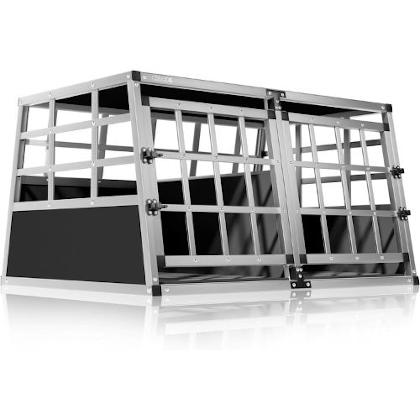 Cadoca Dog Car Crate Aluminium Transport Box