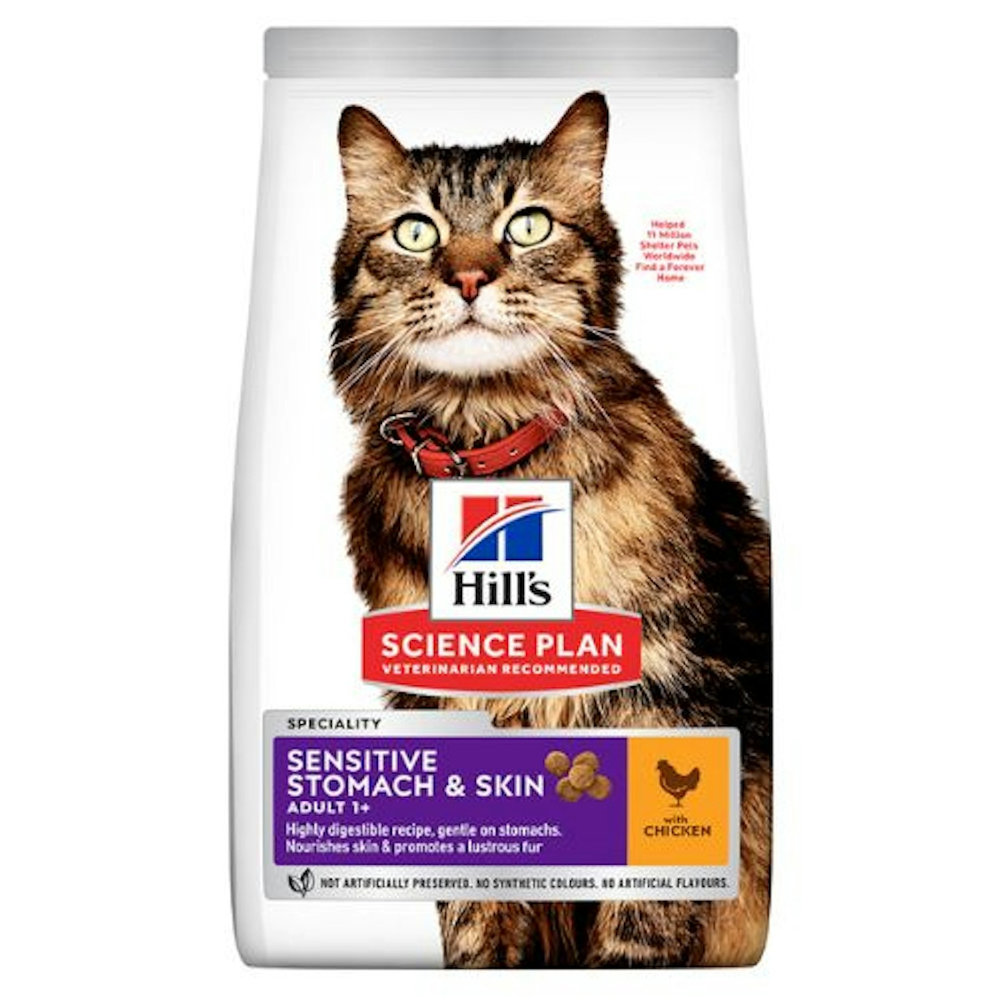 Hill's Science Plan Sensitive Stomach and Skin Dry Cat Food