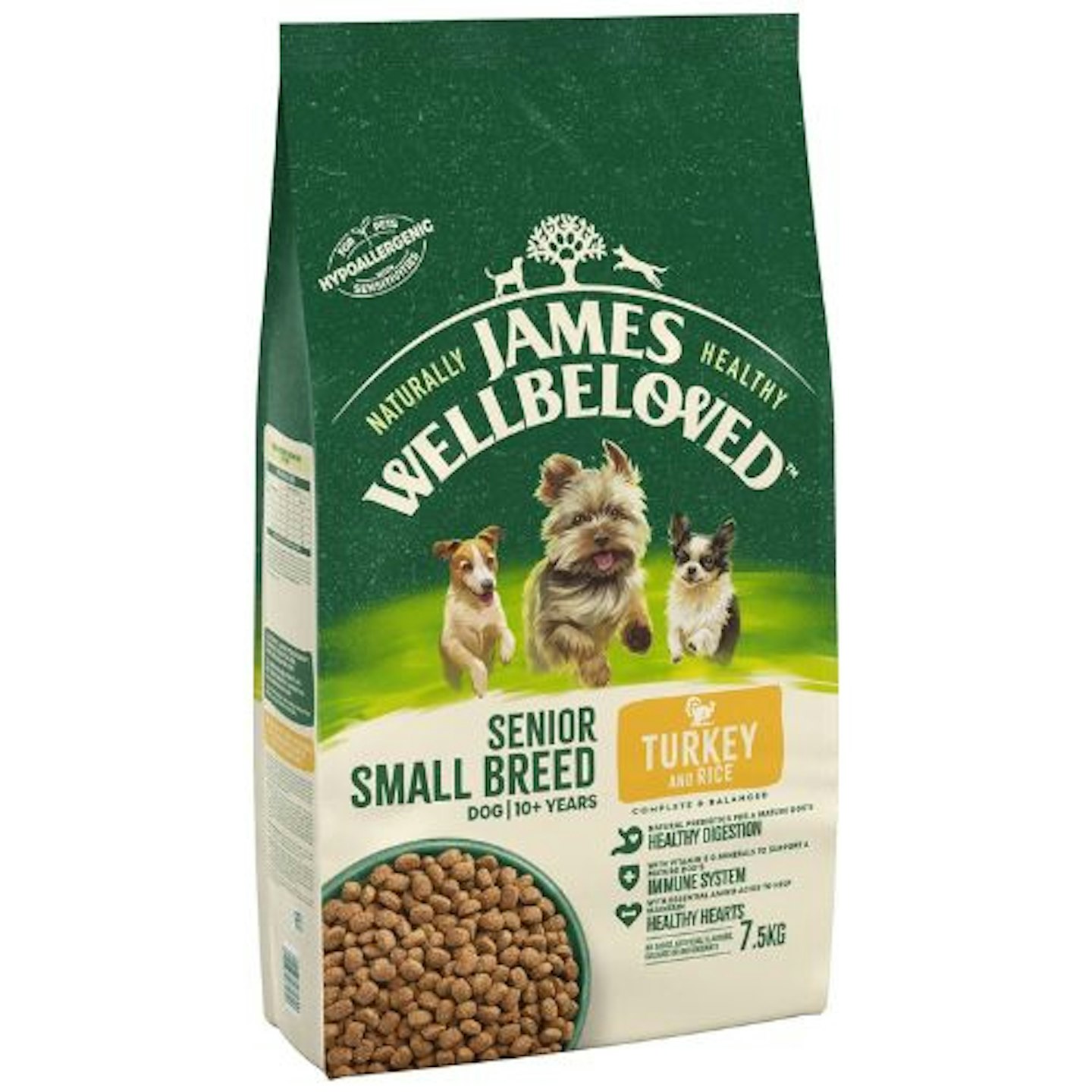 James Wellbeloved Dry Senior Small Breed