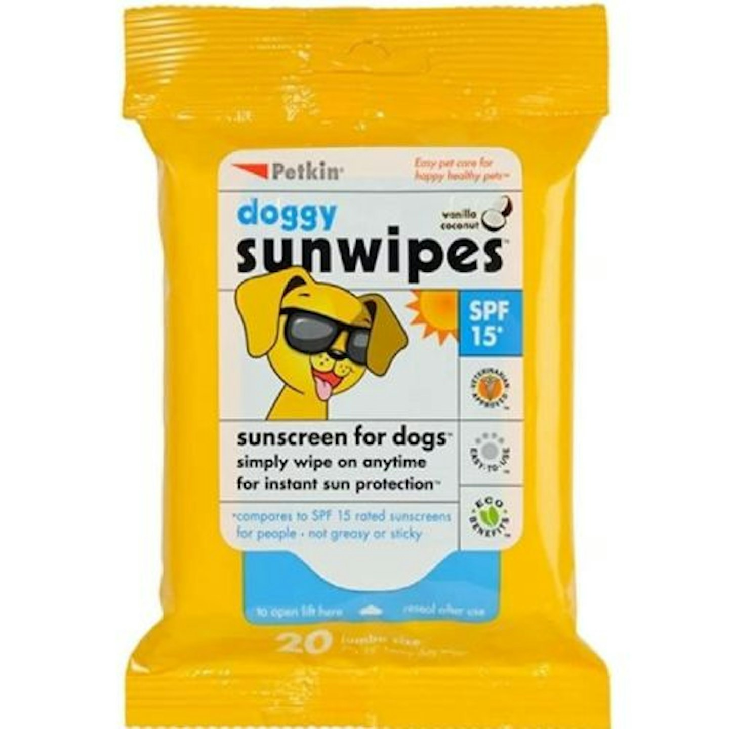 Petkin Doggy Sunwipes