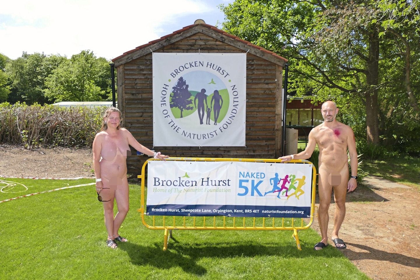 Naked 5k run