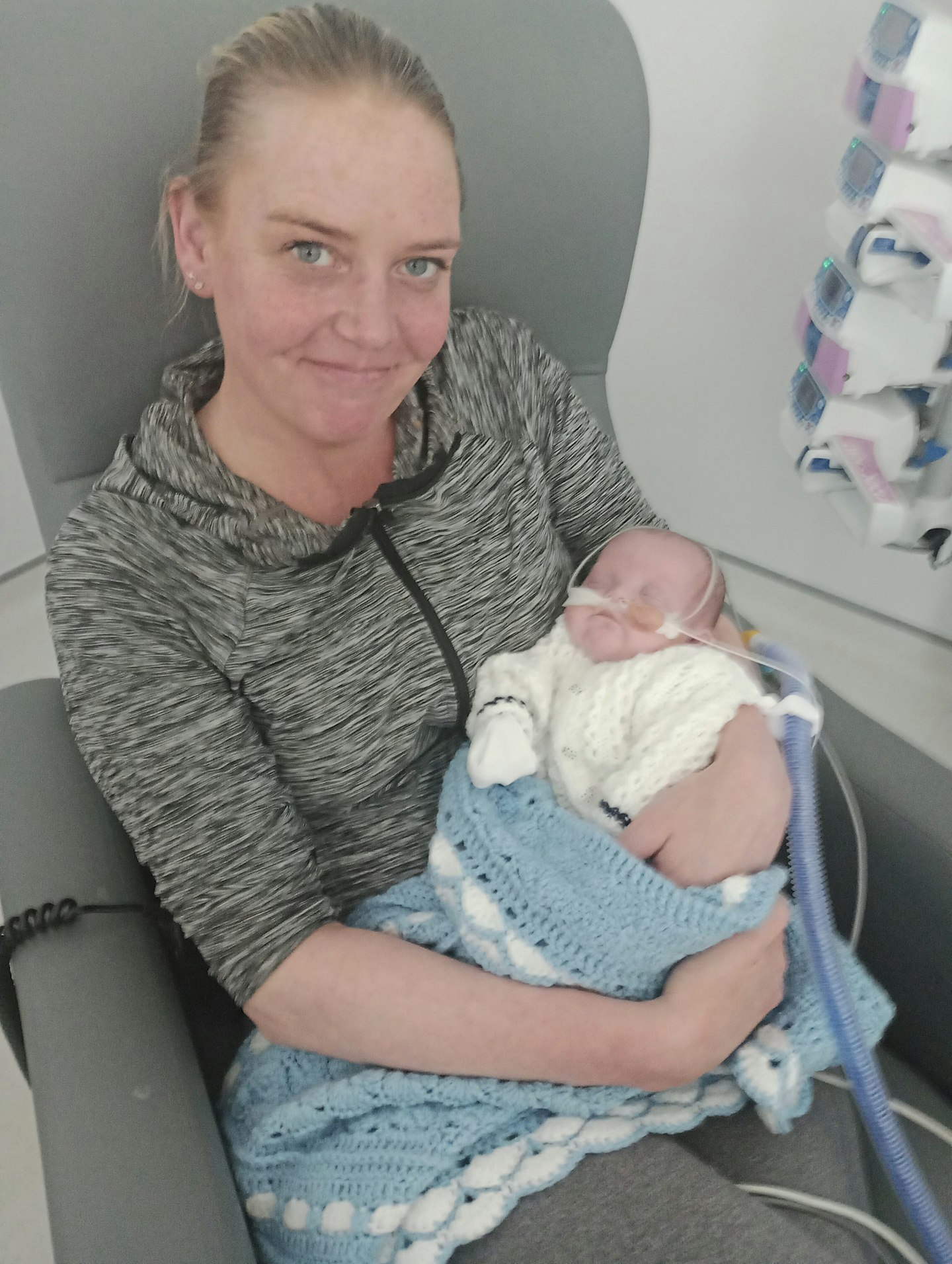 surprise baby on A&E floor