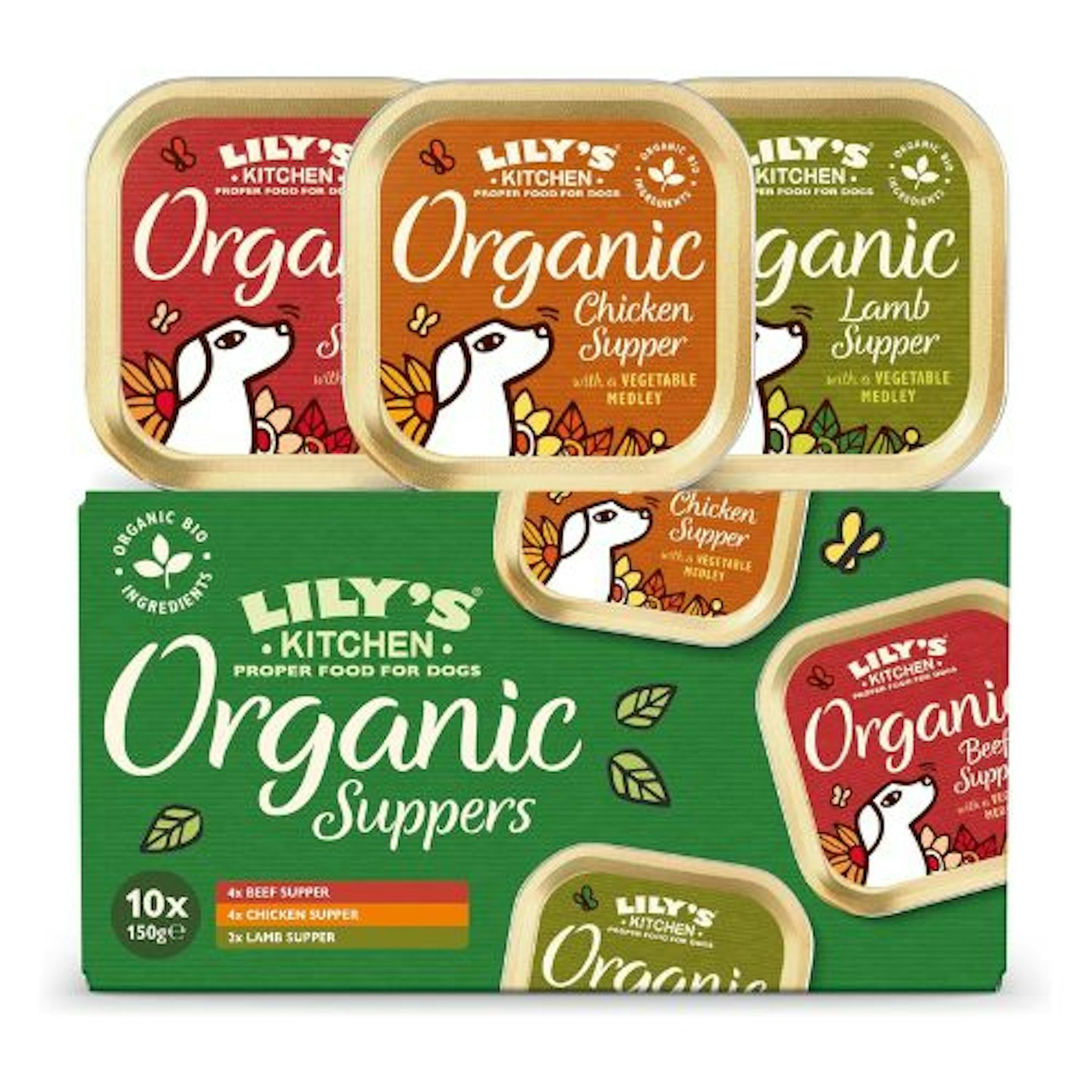 Lily’s Kitchen Adult Wet Organic Variety Pack 10 x 150g