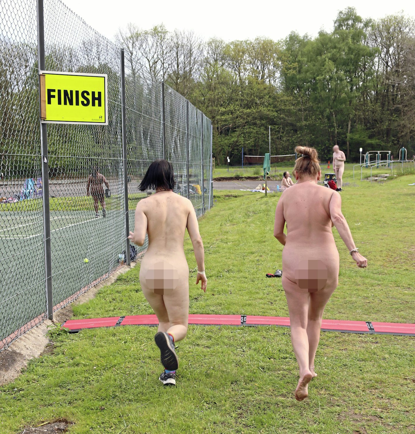 Naked 5k run