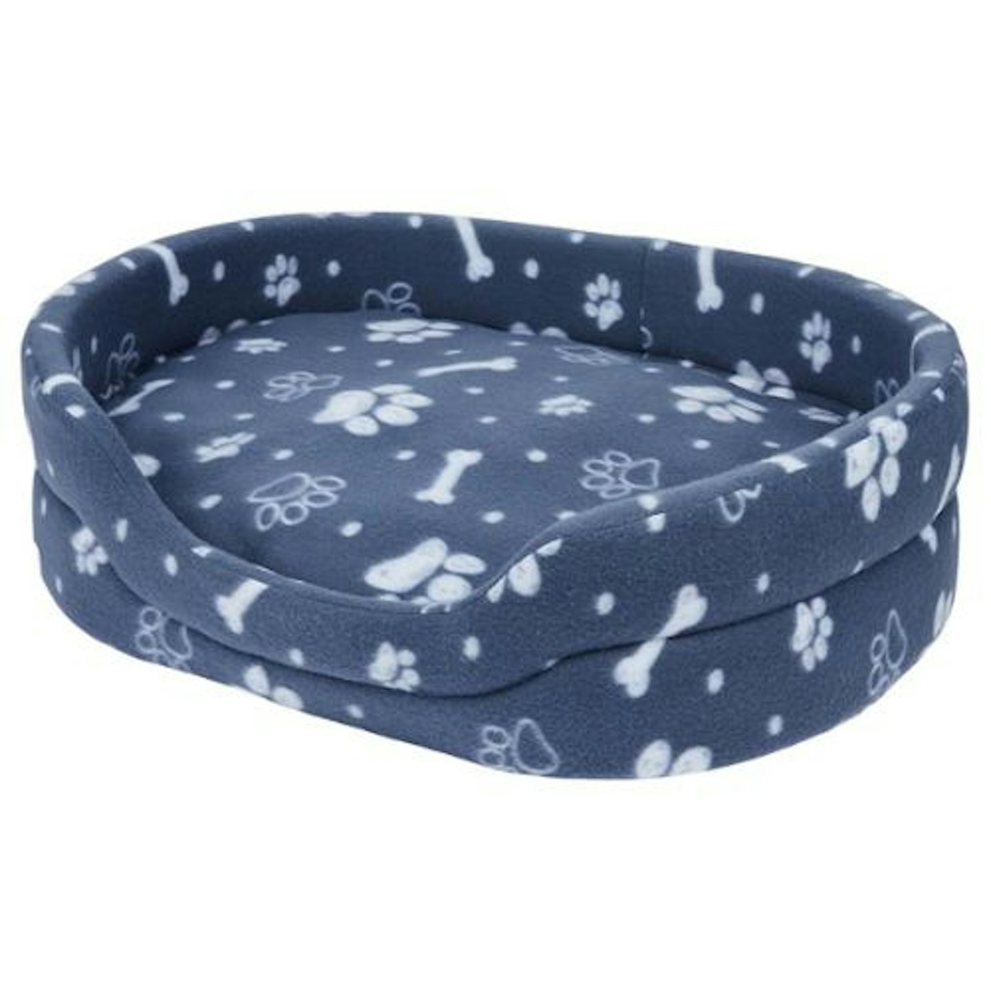 Pets at Home Bone Oval Dog Bed