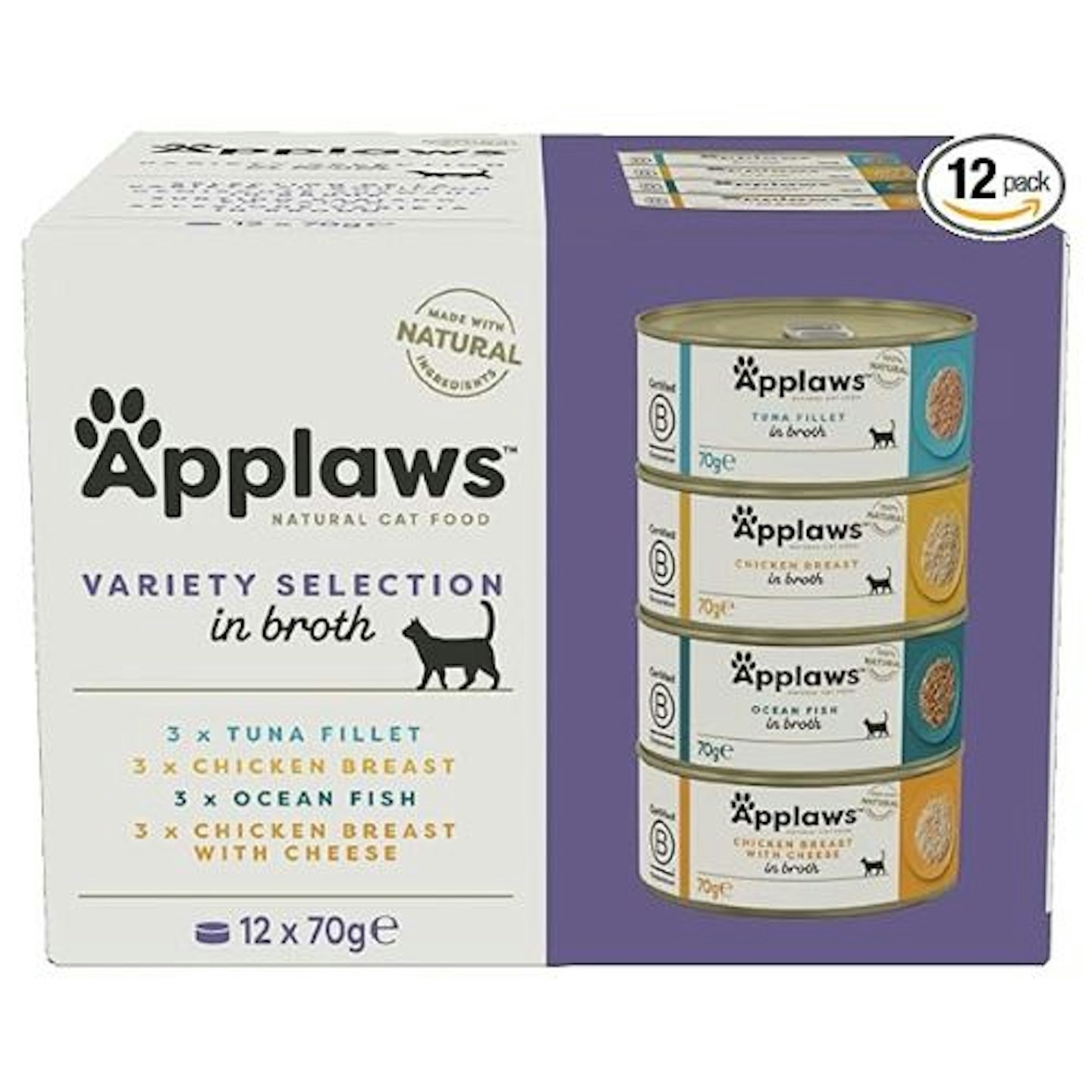 Applaws Multipack Chicken and Fish Selection in Broth