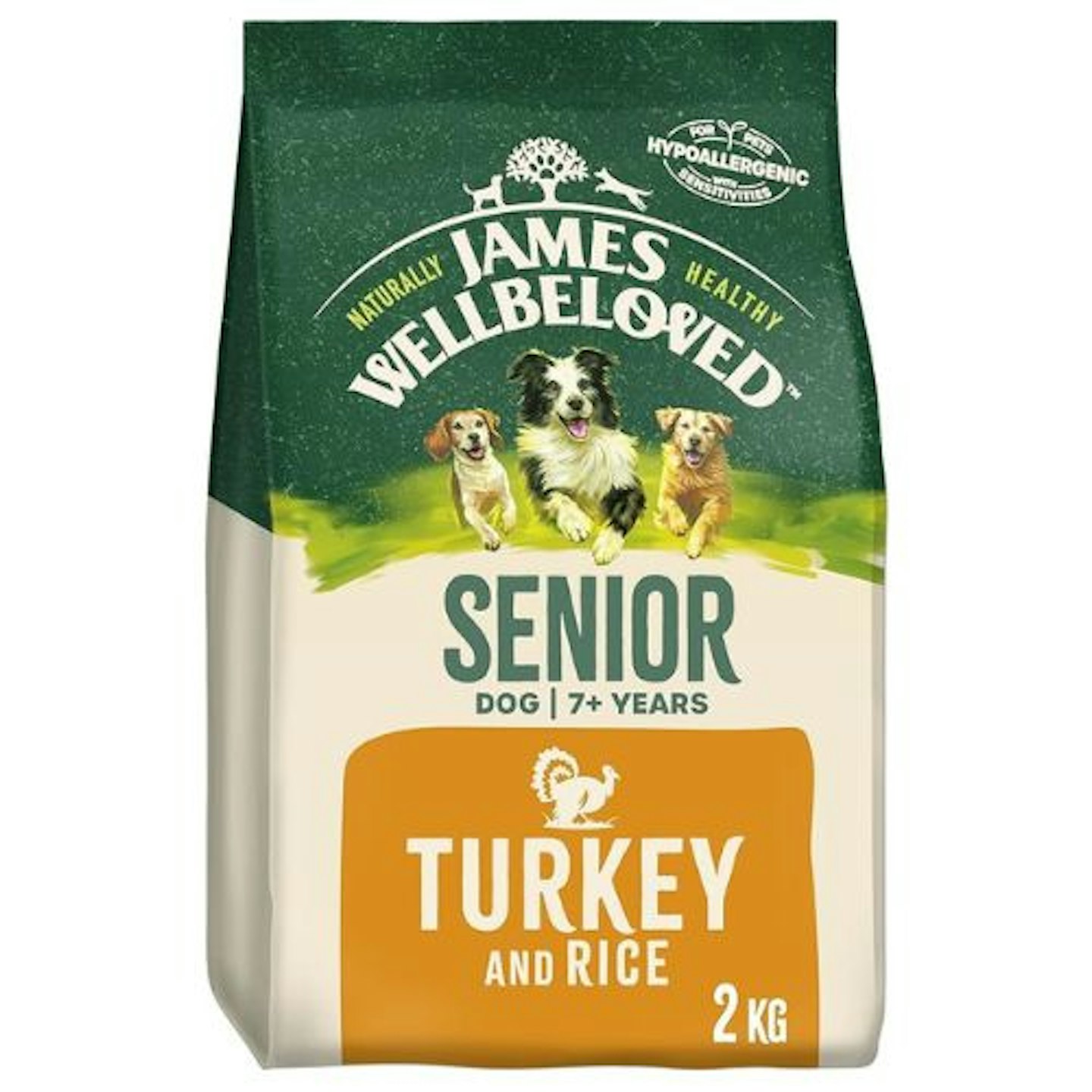 James Wellbeloved Senior Turkey and Rice