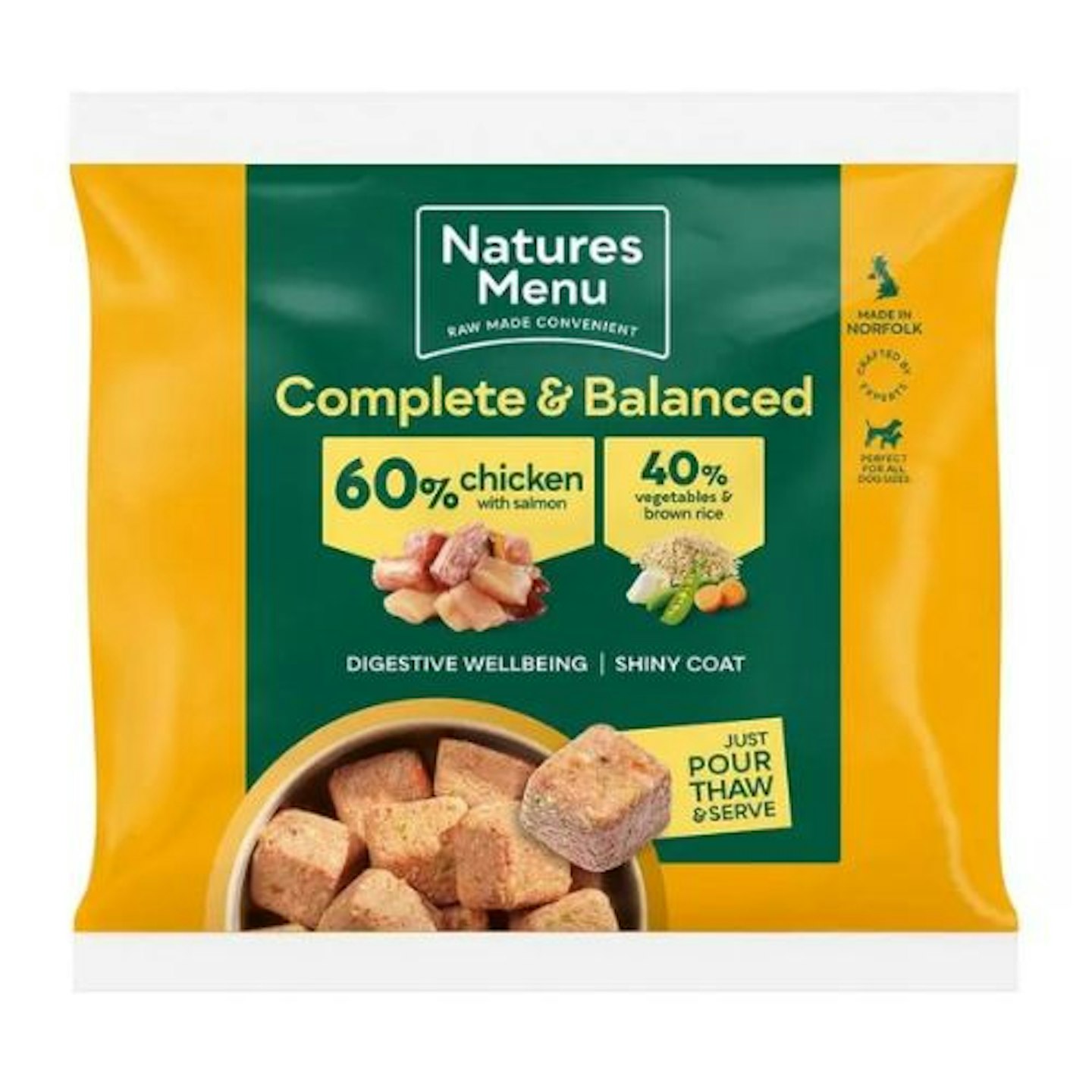 Natures Menu Complete and Balanced Frozen Adult Dog Food