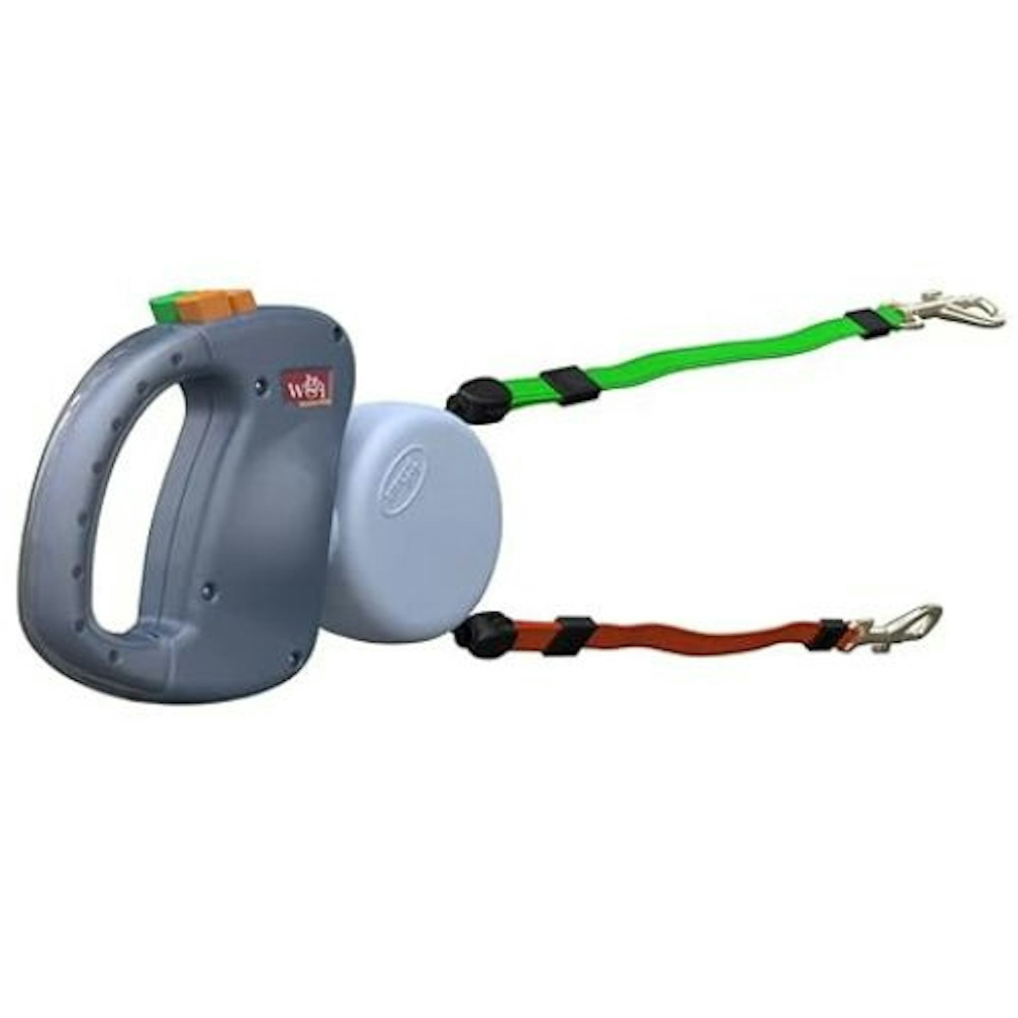 Wigzi Two Dog Retractable Non-Tangling Dog Leash