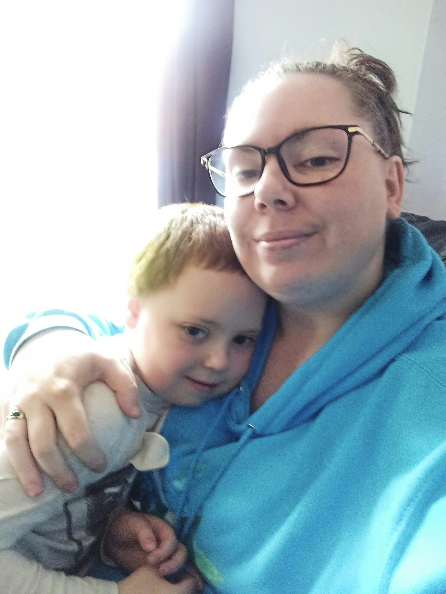 Saved son, lost leg
