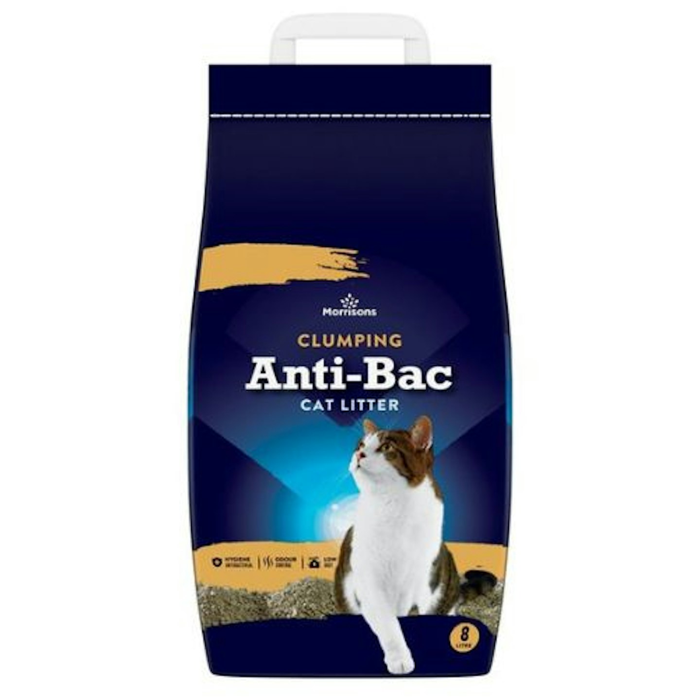 Morrisons Antibacterial Clumping Cat Litter