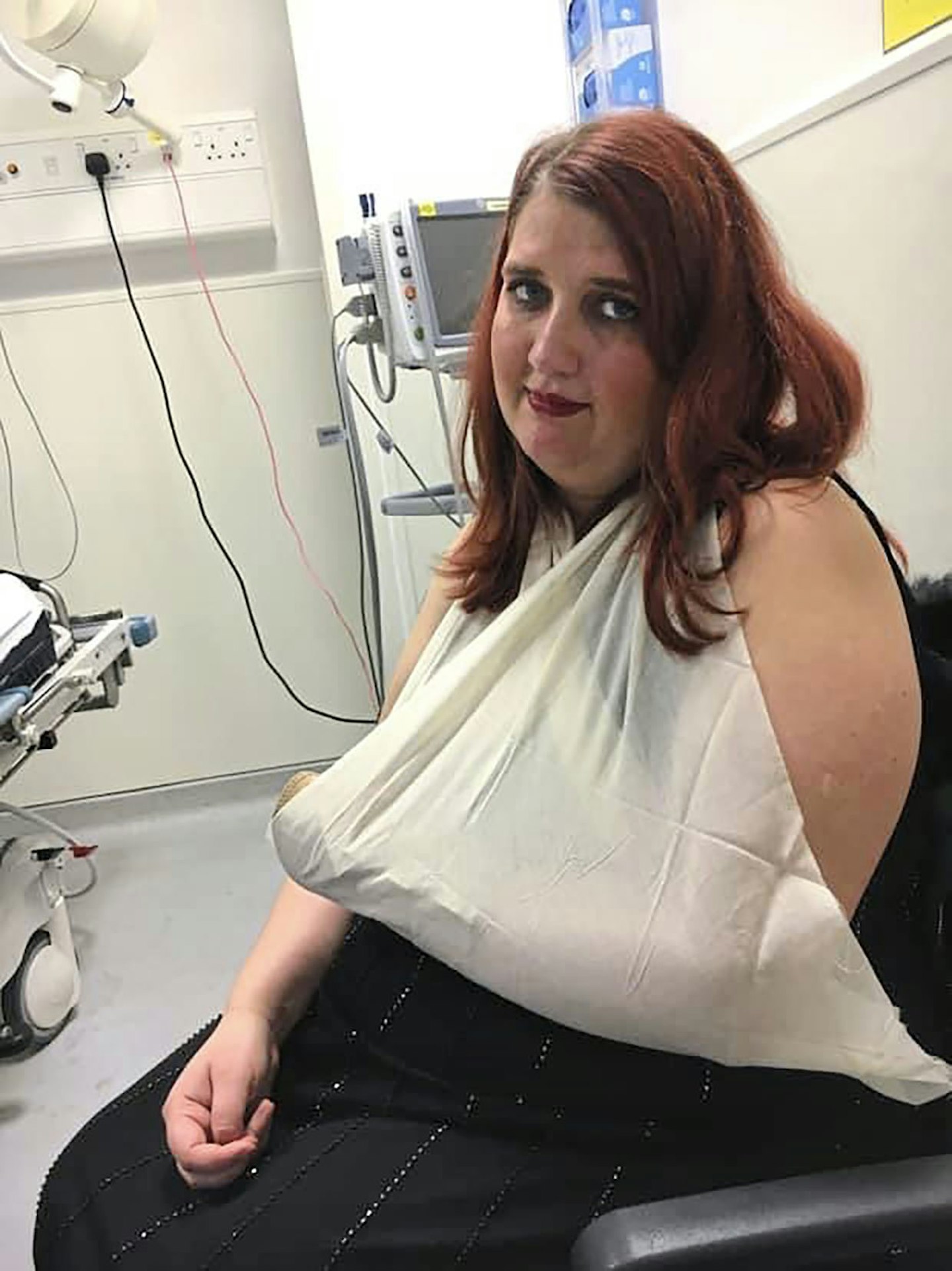 pregnant and broke arm