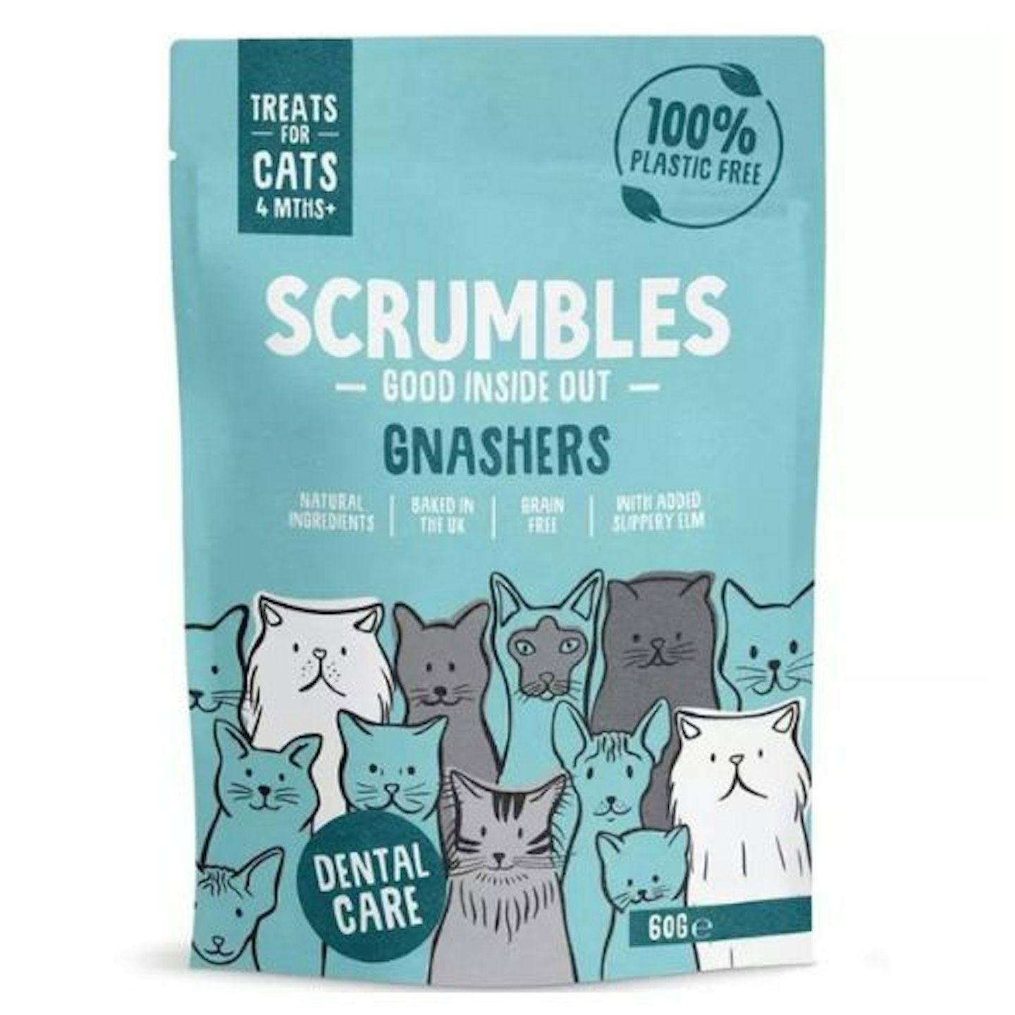 Scrumbles Gnashers Cat Dental Treats