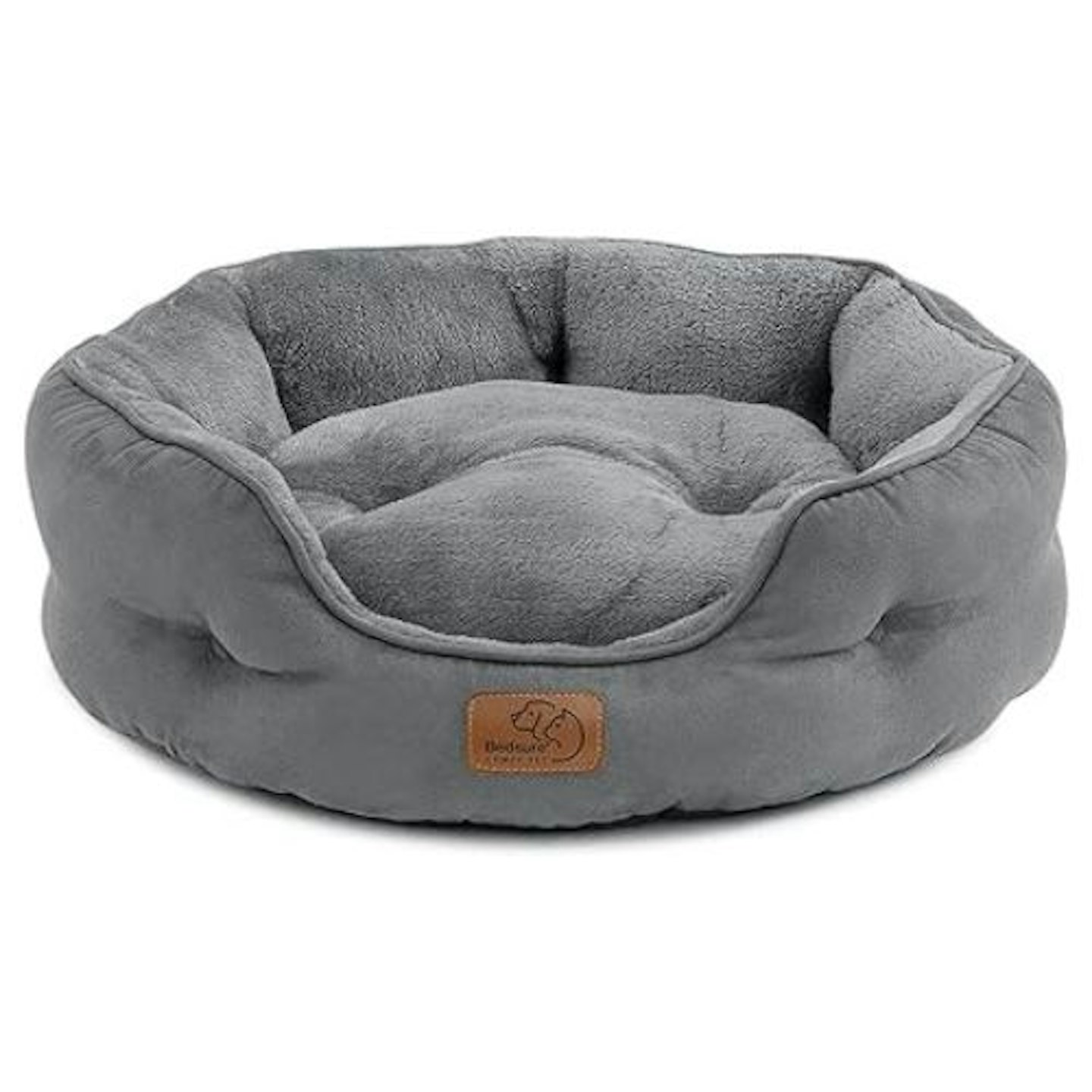 Bedsure Washable Grey Bed For Puppies