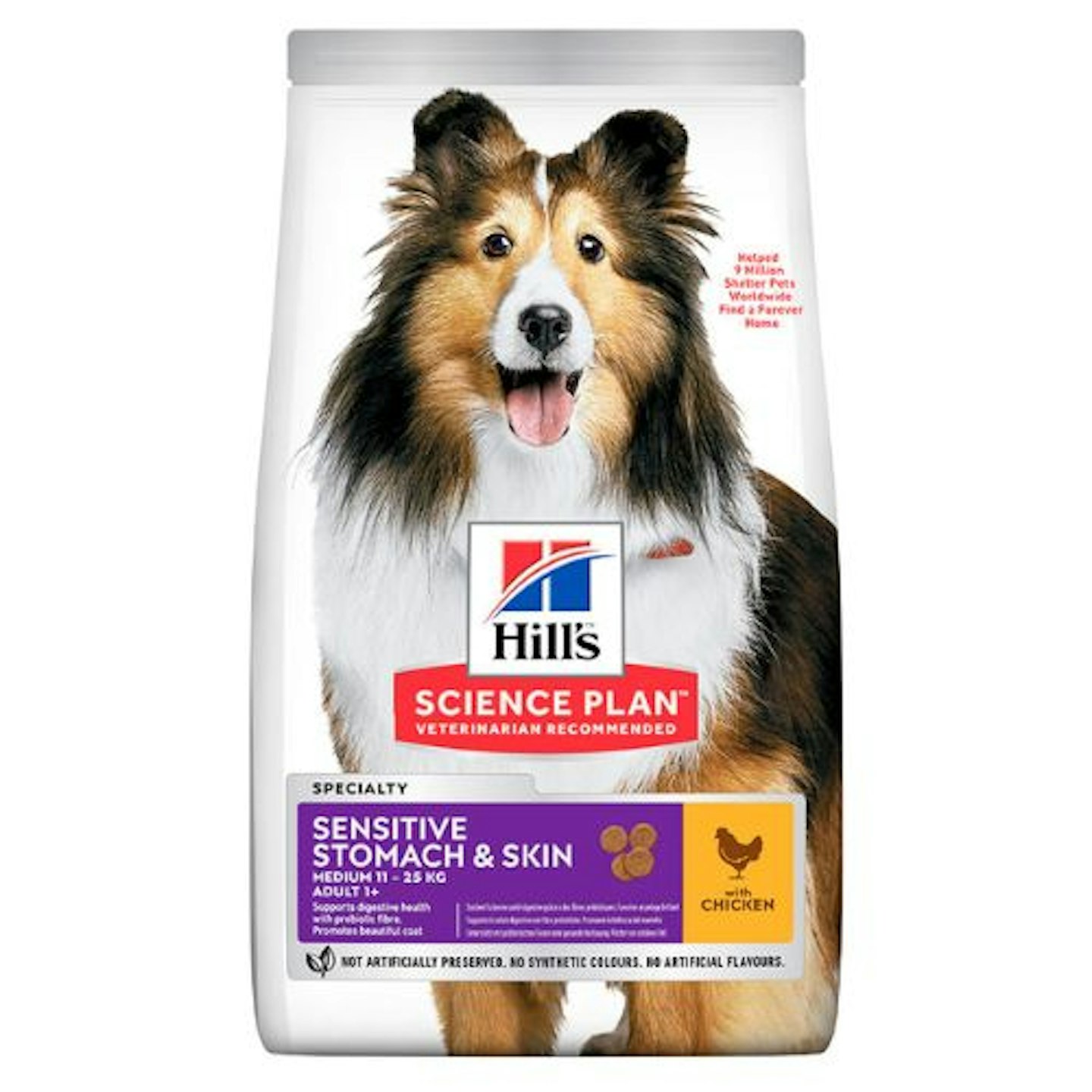 Hill's Science Plan Sensitive Stomach & Skin Medium Adult Dry Dog Food