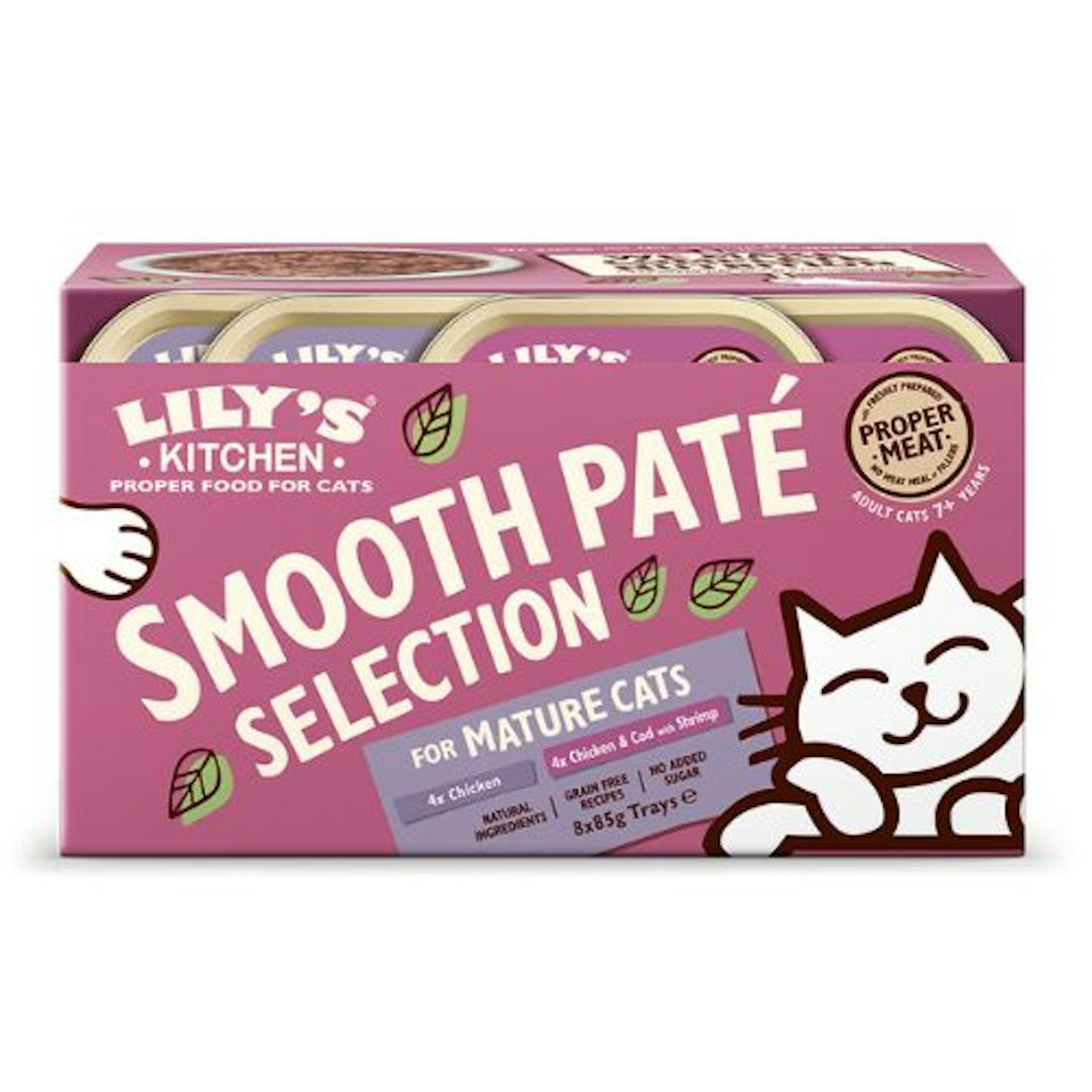 Lily's Kitchen Mature Cat Wet Food Chicken & Cod Pate