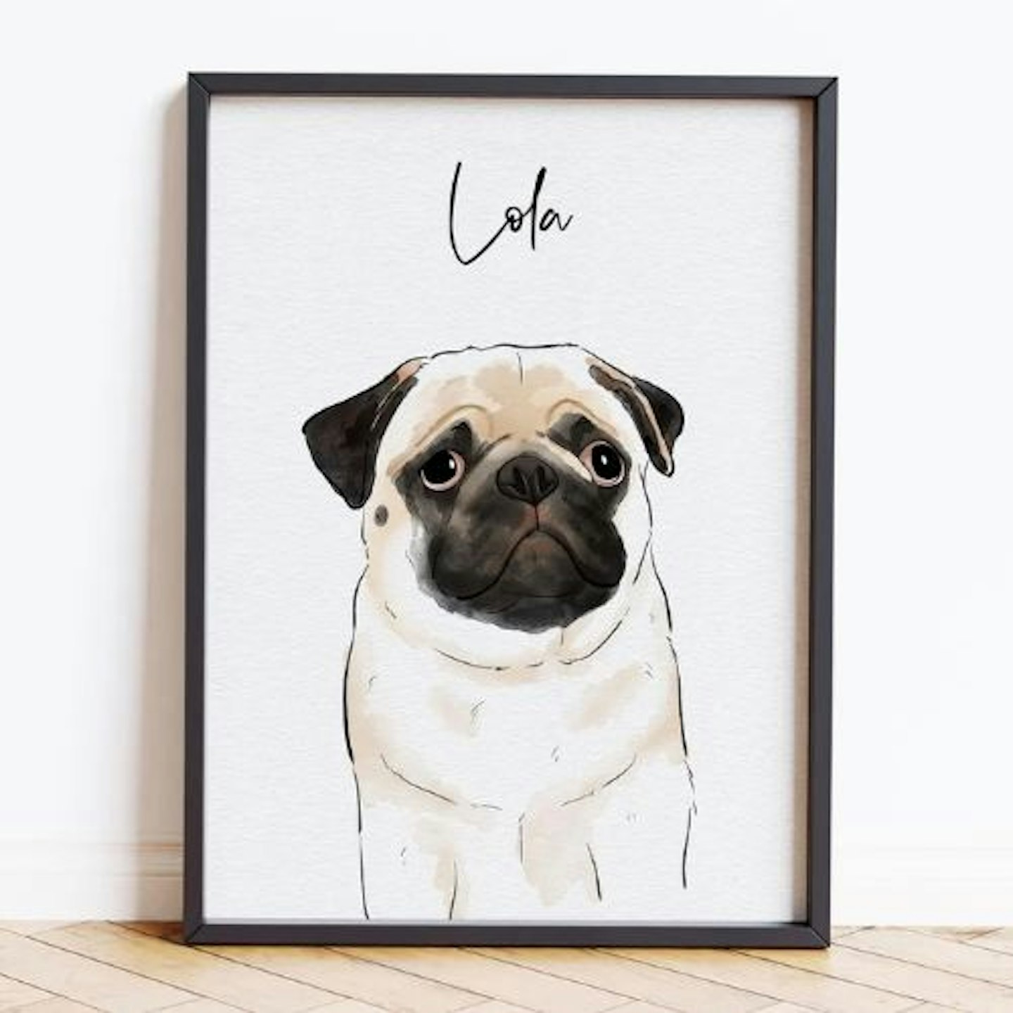 Personalised Watercolour Pet Portrait