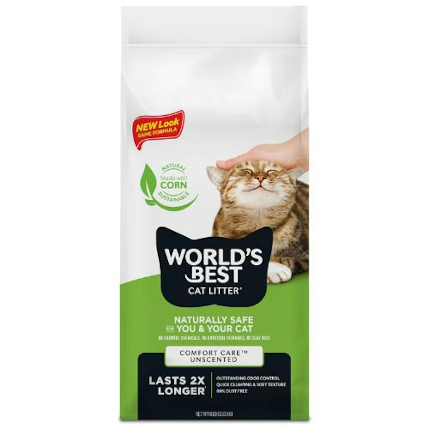 World's Best Cat Litter 8lb Original Unscented, 3.6kg