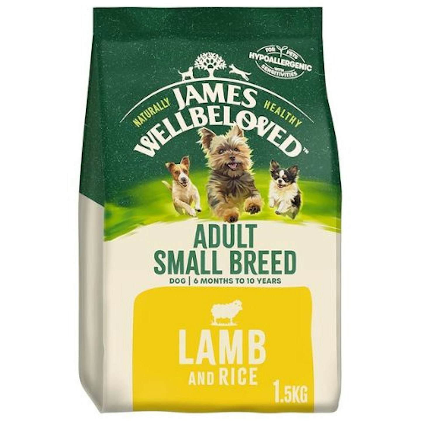 James Wellbeloved Adult Small Breed Lamb & Rice