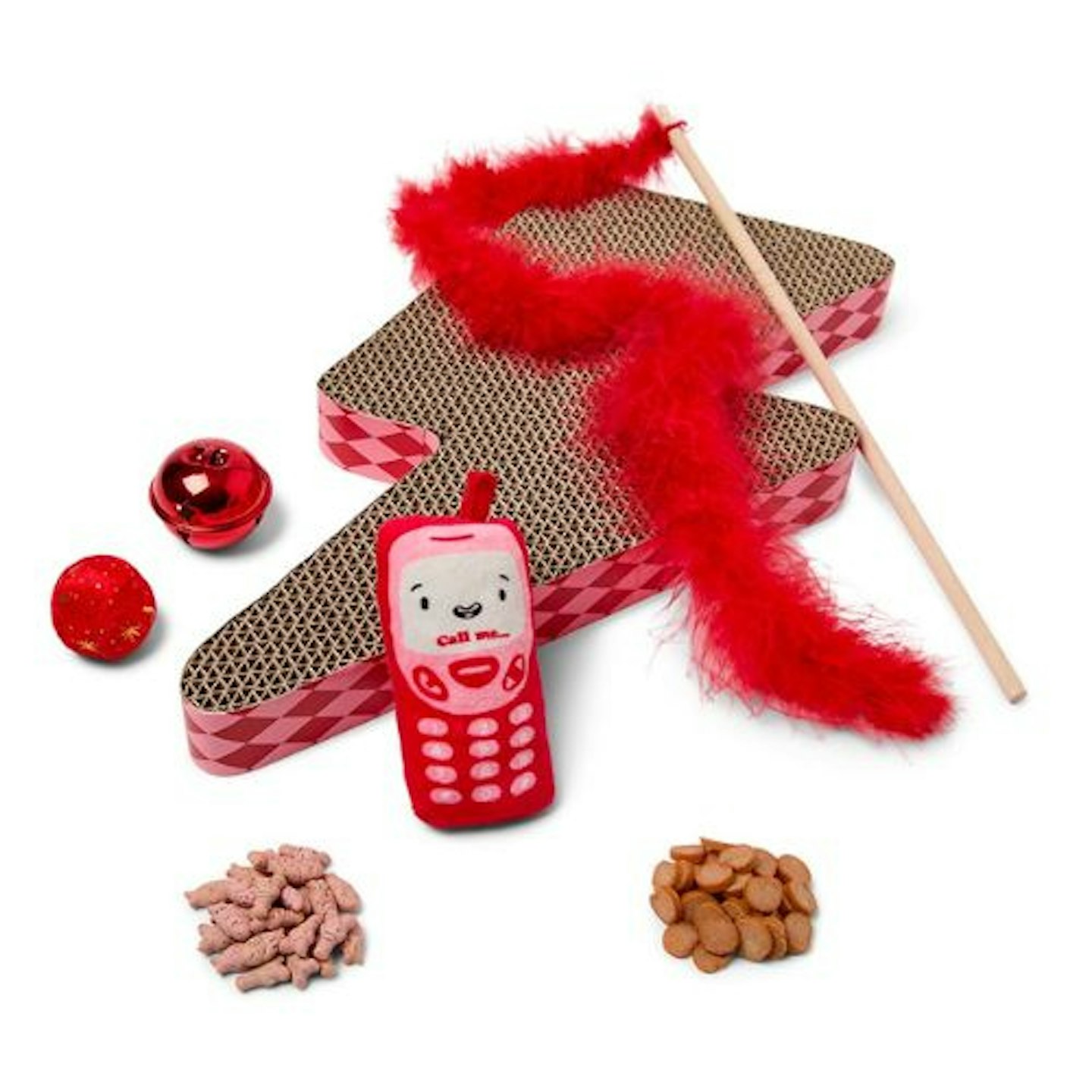 Pets at Home Christmas Cat Treats & Toys Stocking