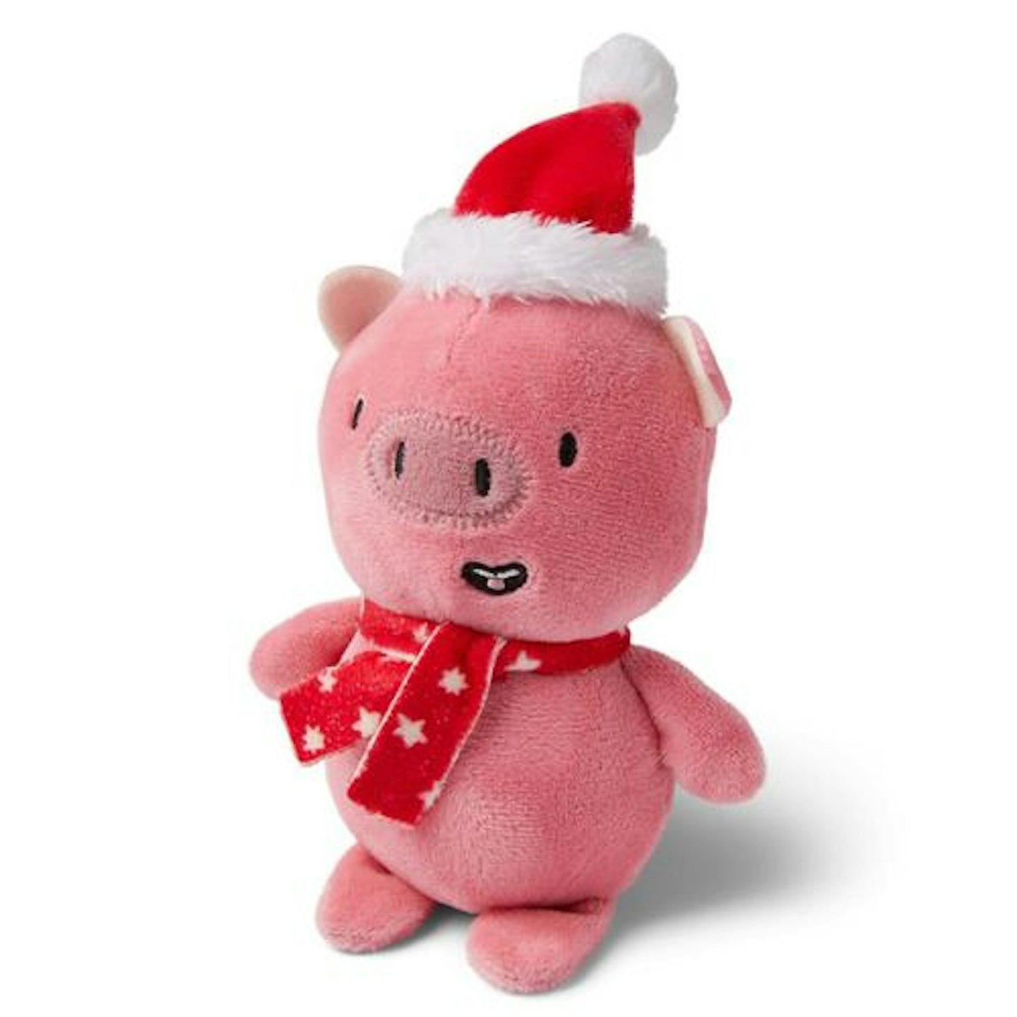 Pets at Home Christmas Mini Party Pig Squeaky Dog Toy