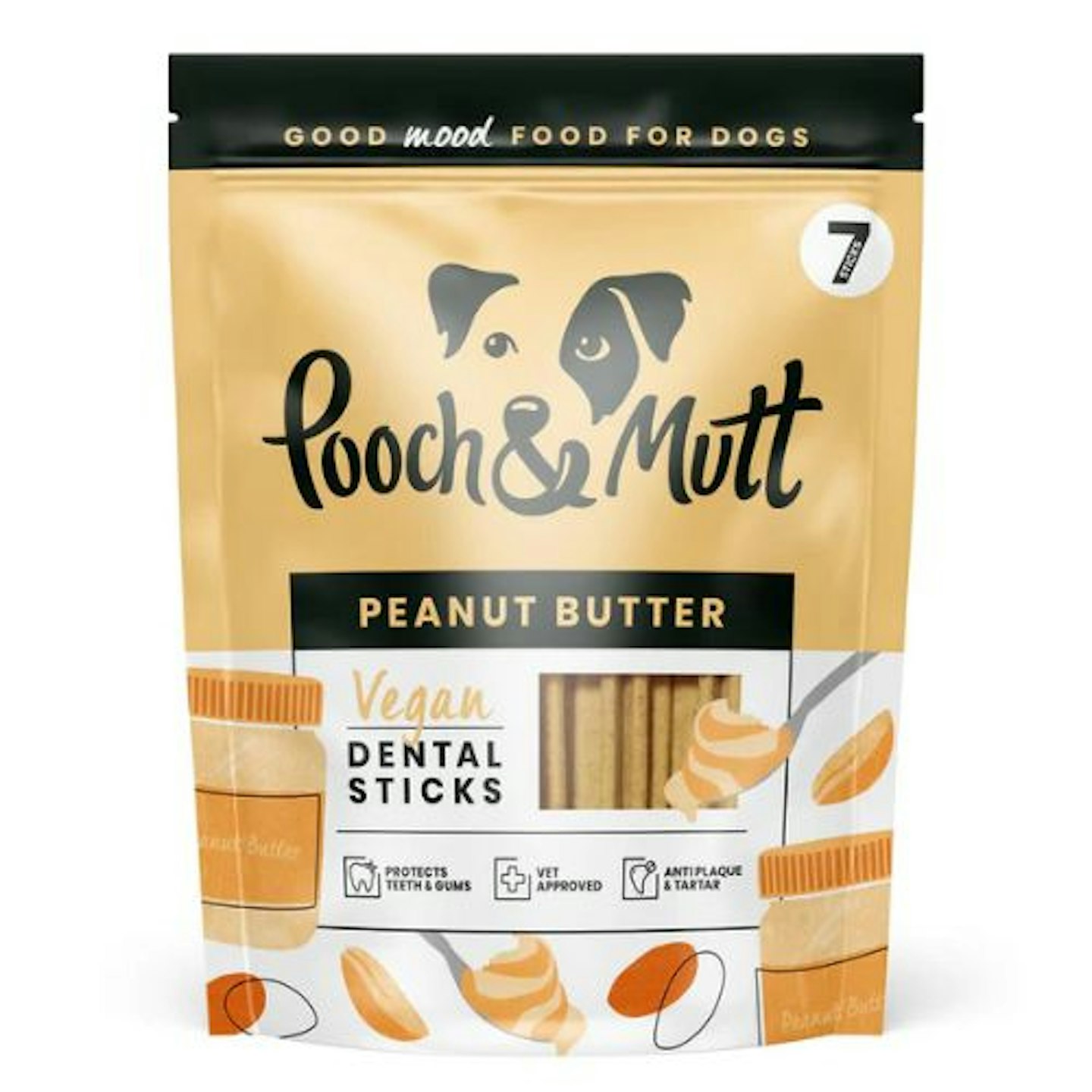 Pooch & Mutt Peanut Butter Dental Sticks