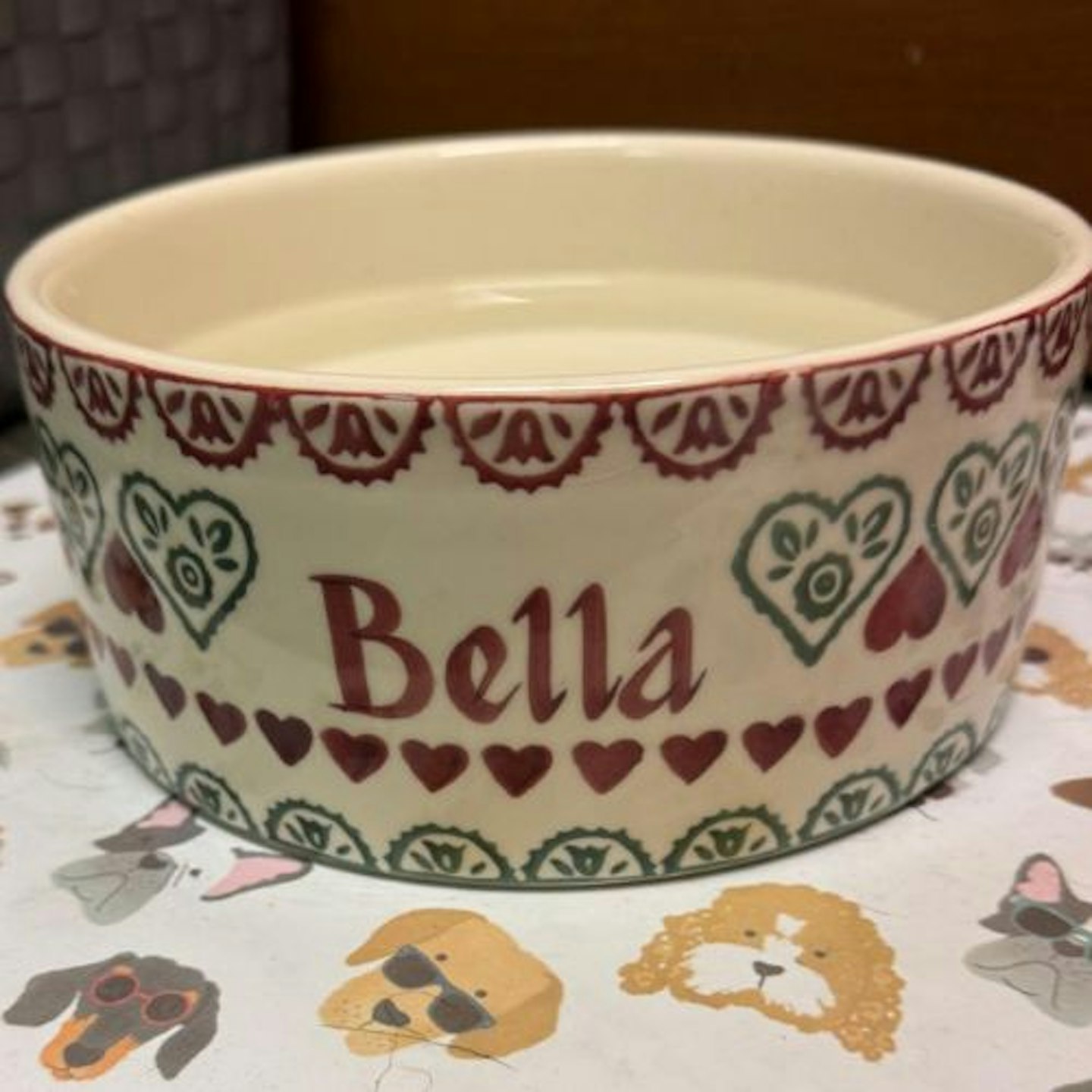 Emma Bridgewater Personalised Christmas Large Pet Bowl