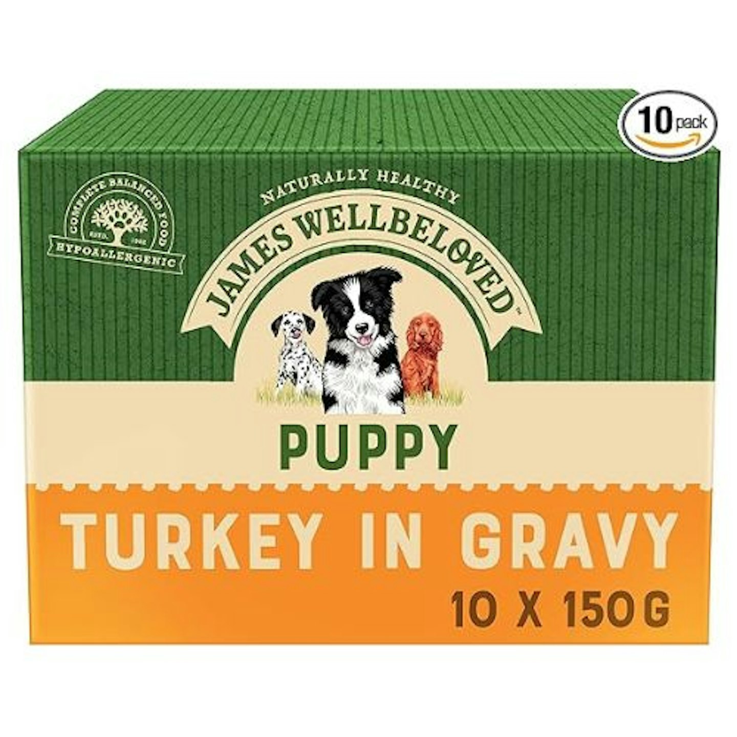 product image of James Wellbeloved Puppy Turkey in Gravy