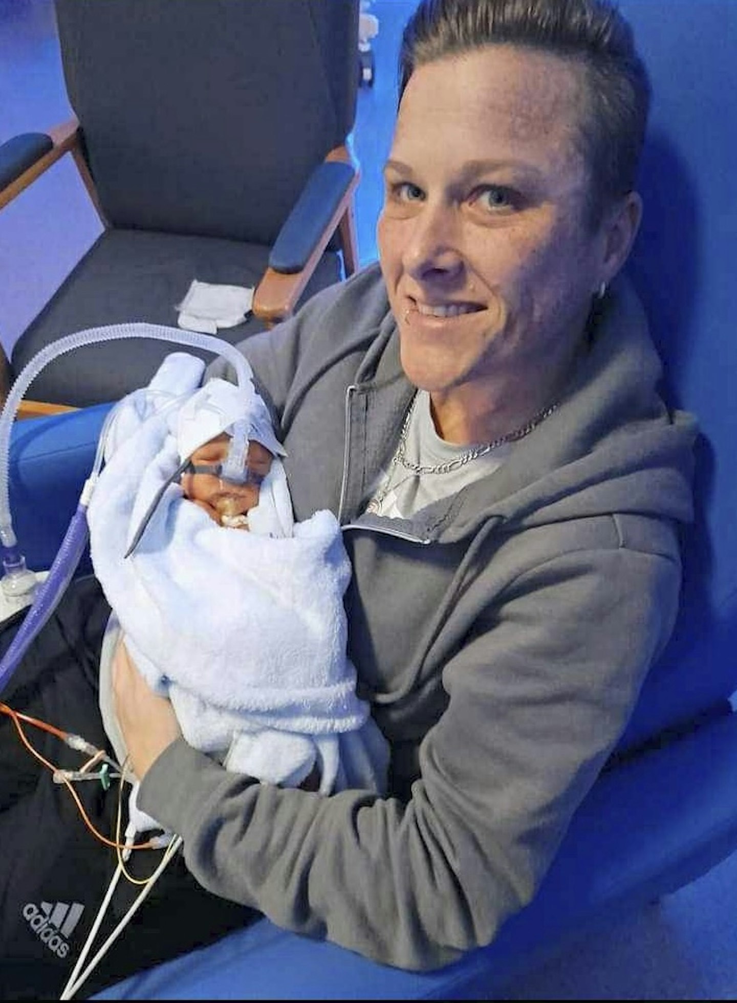 Friend helped give birth to baby