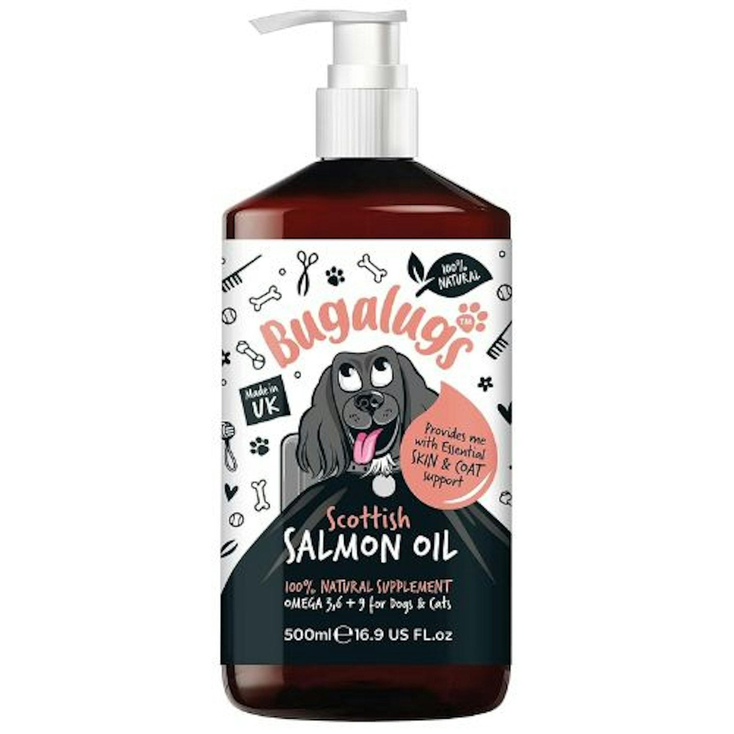Bugalugs Scottish Salmon Oil For Dogs & Cats