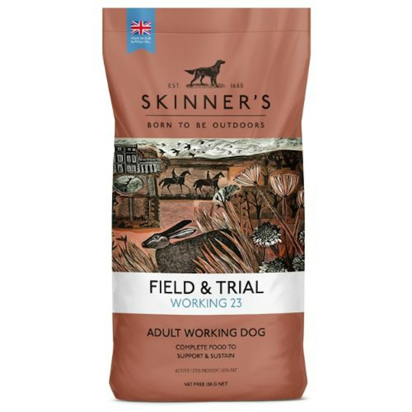 Skinner's Field & Trial Complete Dry Working 23 Adult Dog Food