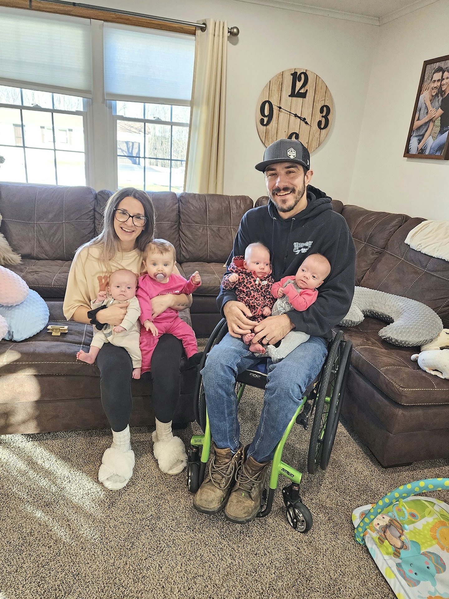 Adopted baby then triplets