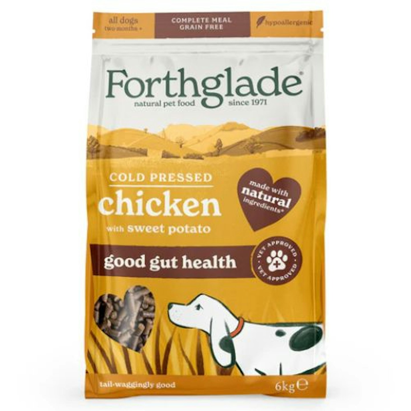 Forthglade Cold Pressed Chicken Dry Dog Food