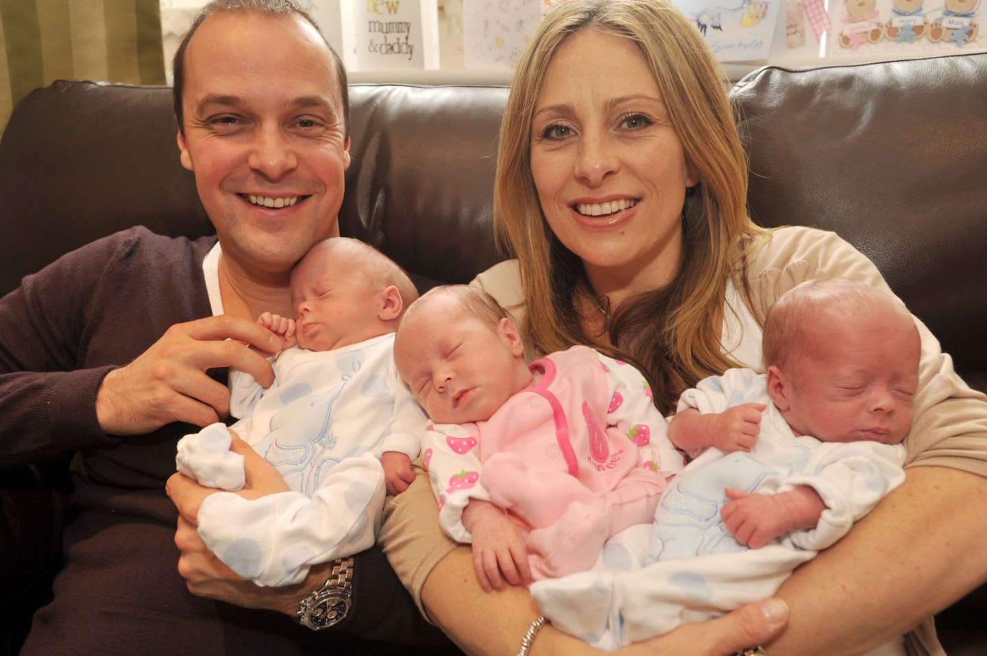 Infertility then miracle triplets