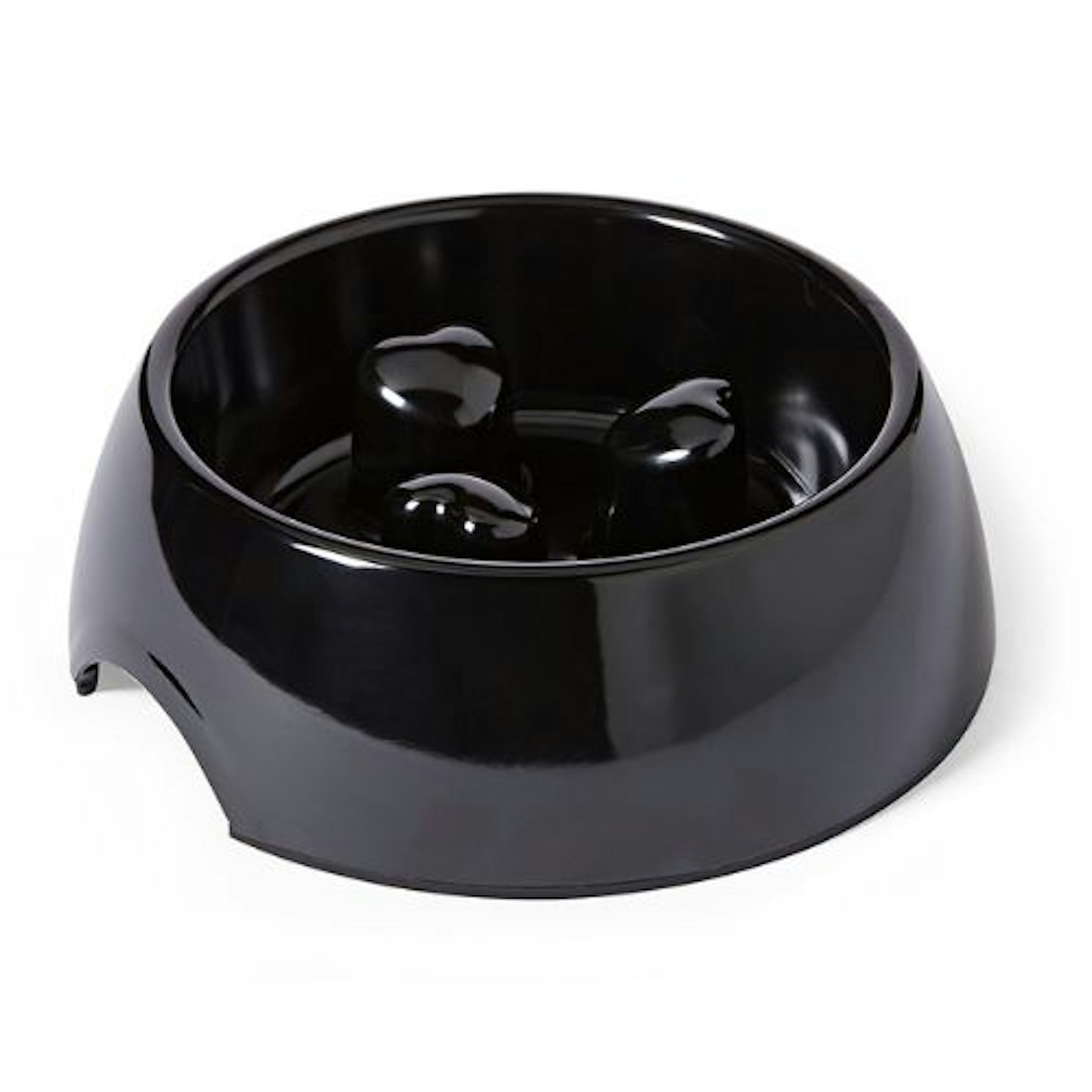 Pets at Home Black Anti-Gulp Dog Bowl