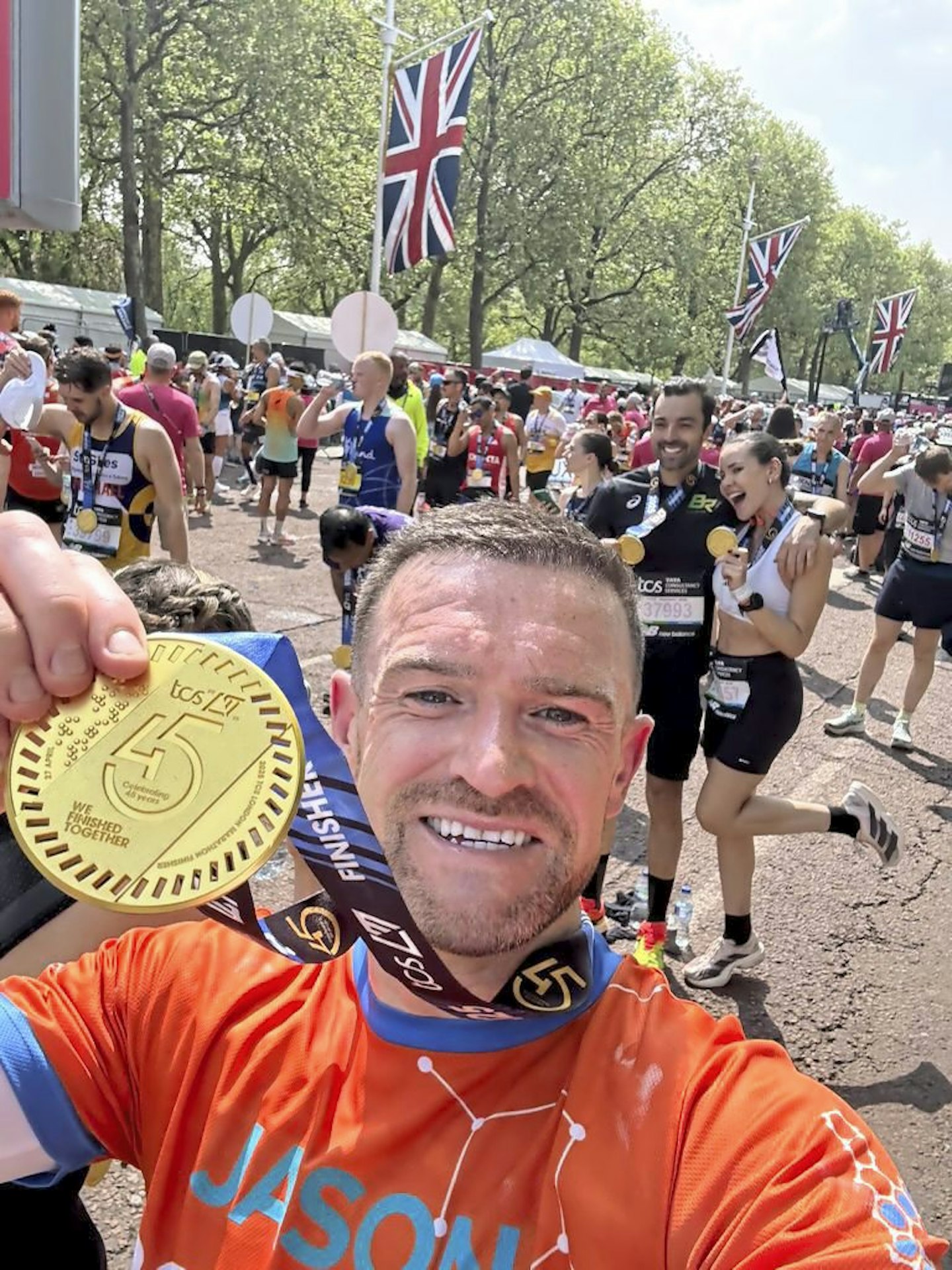 ran marathon after bone cancer