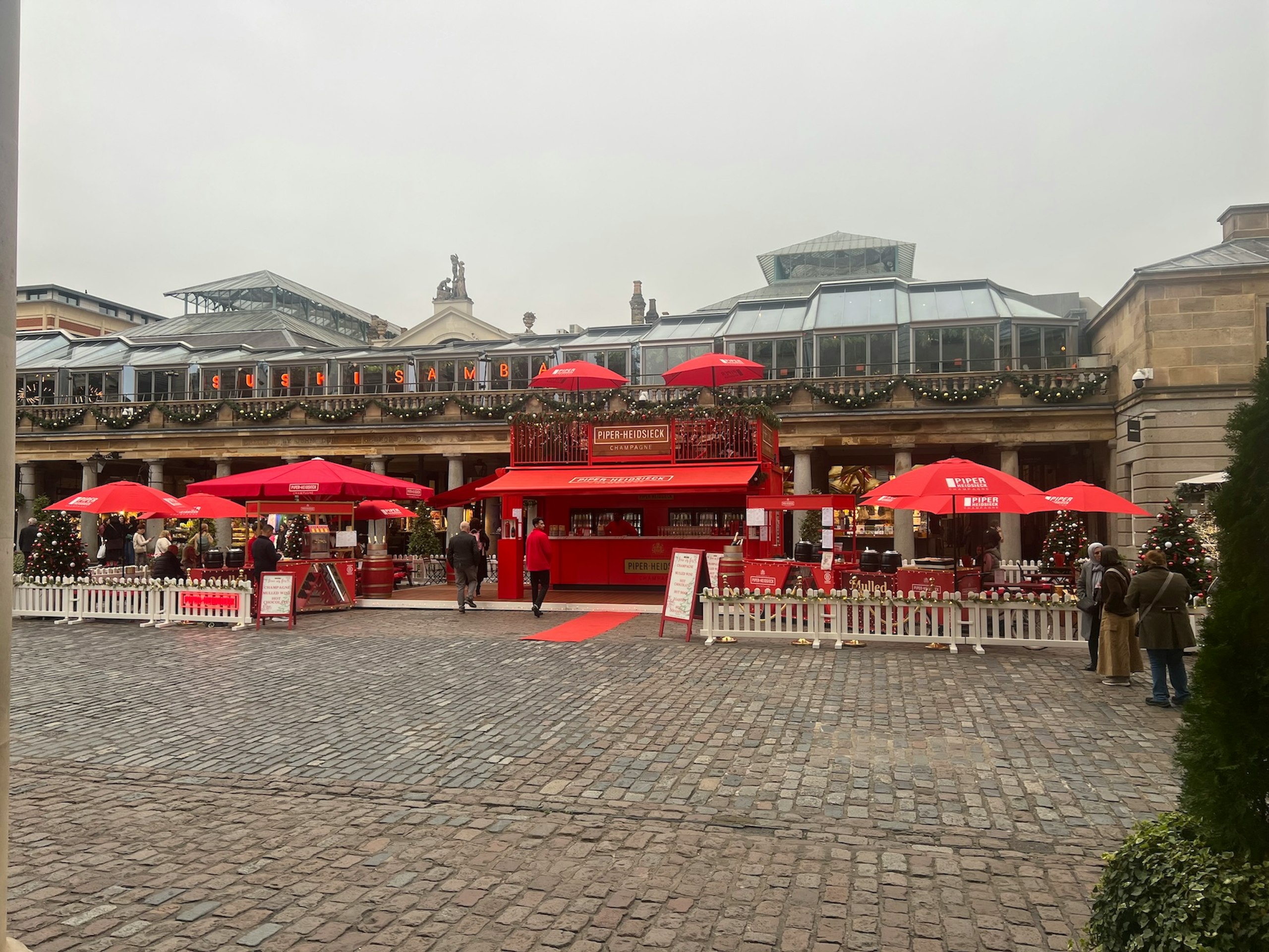 Champagne pop-up Covent Garden