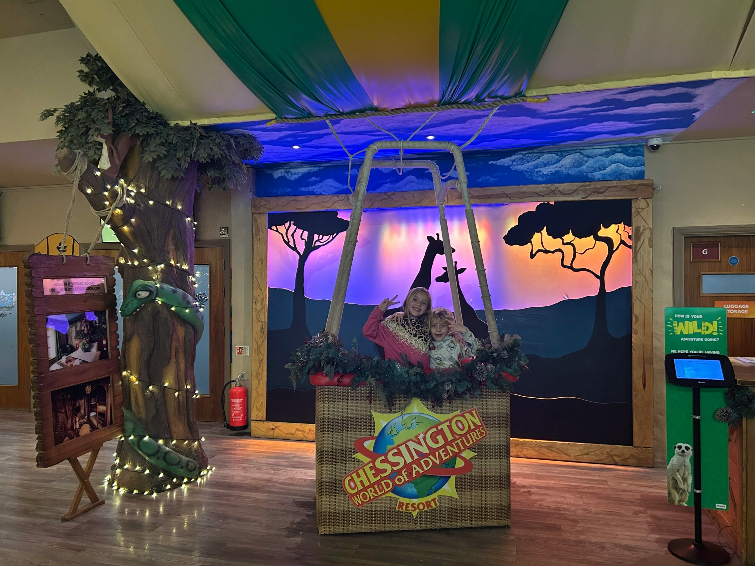 Chessington short stay with kids